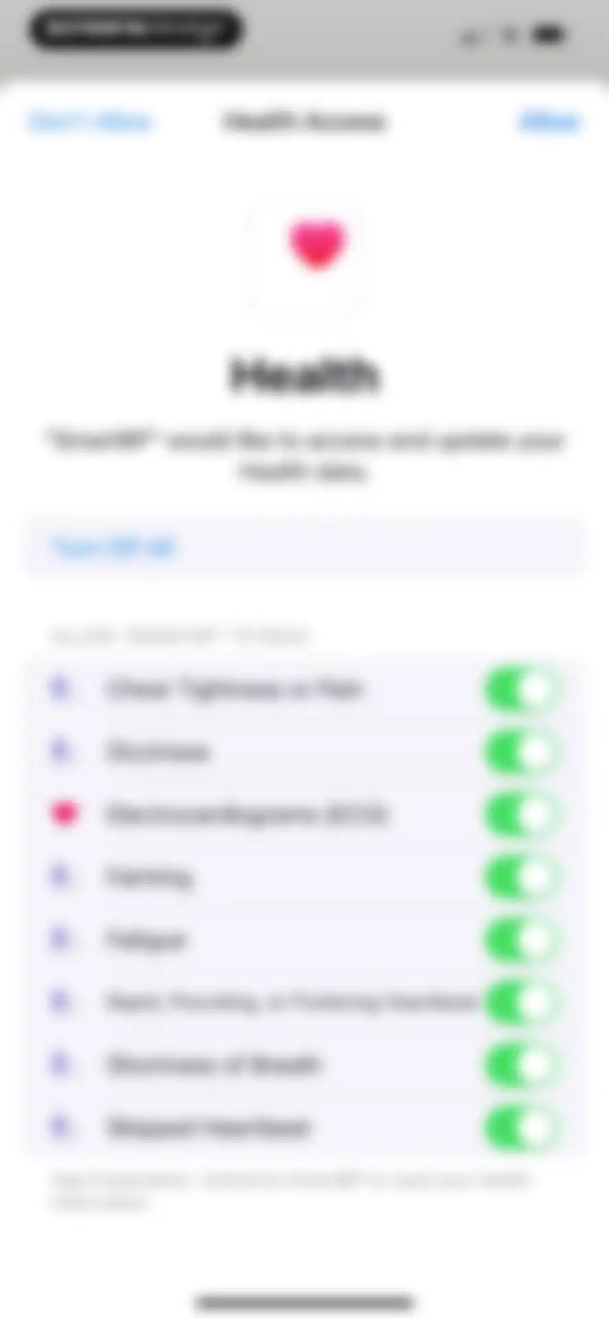 Blood Pressure Tracker SmartBP screen 29