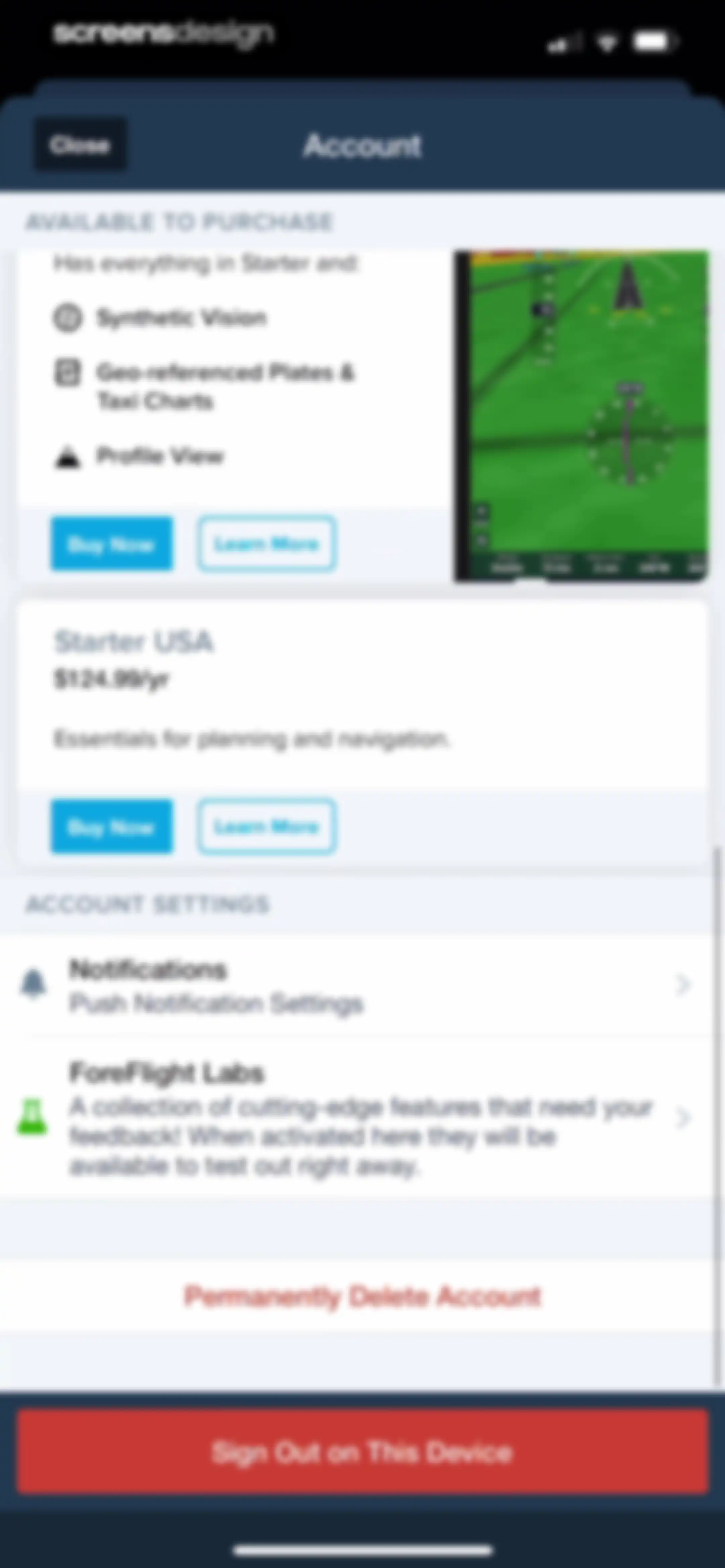 ForeFlight Mobile EFB screen 161