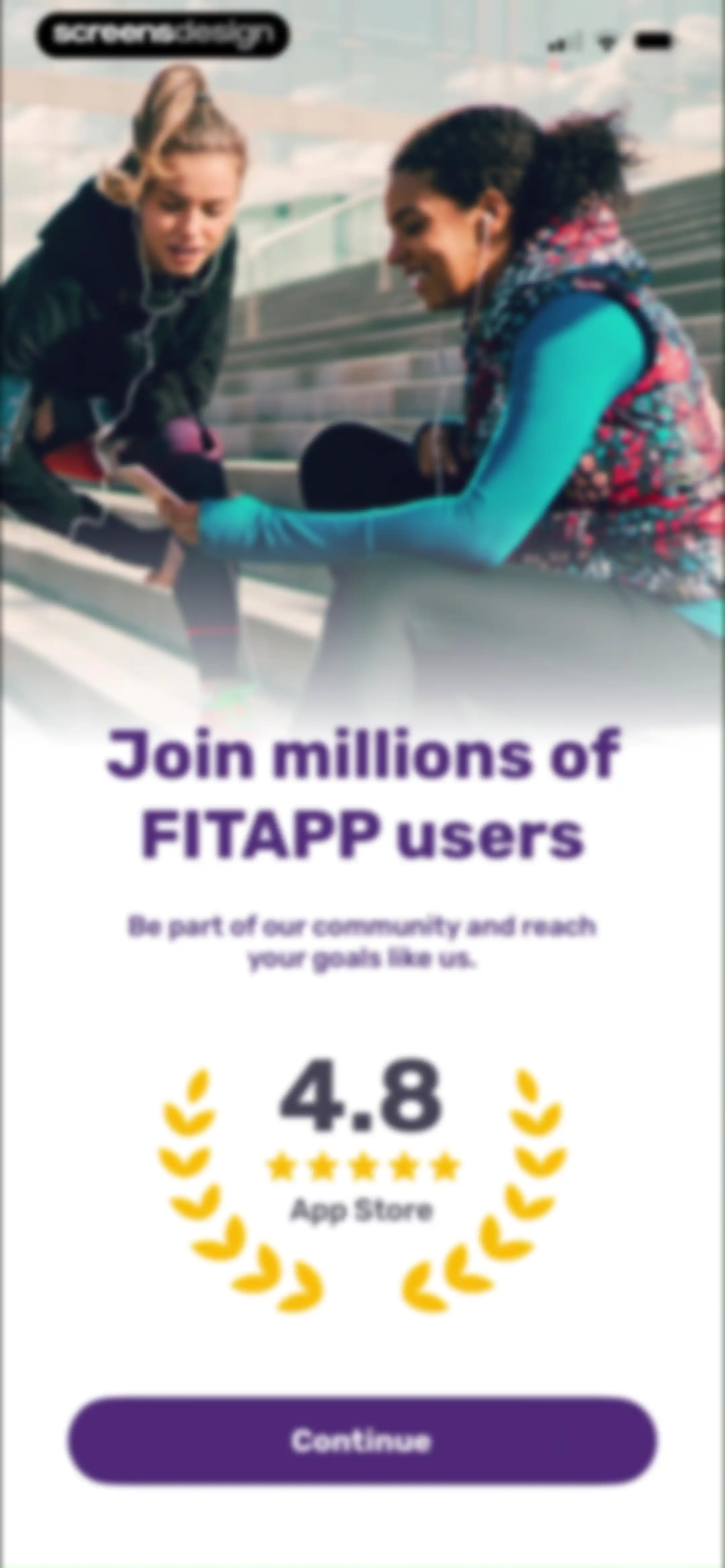 Running Tracker App – FITAPP screen 26