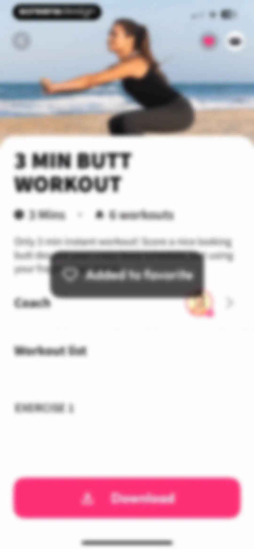 Workout for Women: Fit at Home screen 132