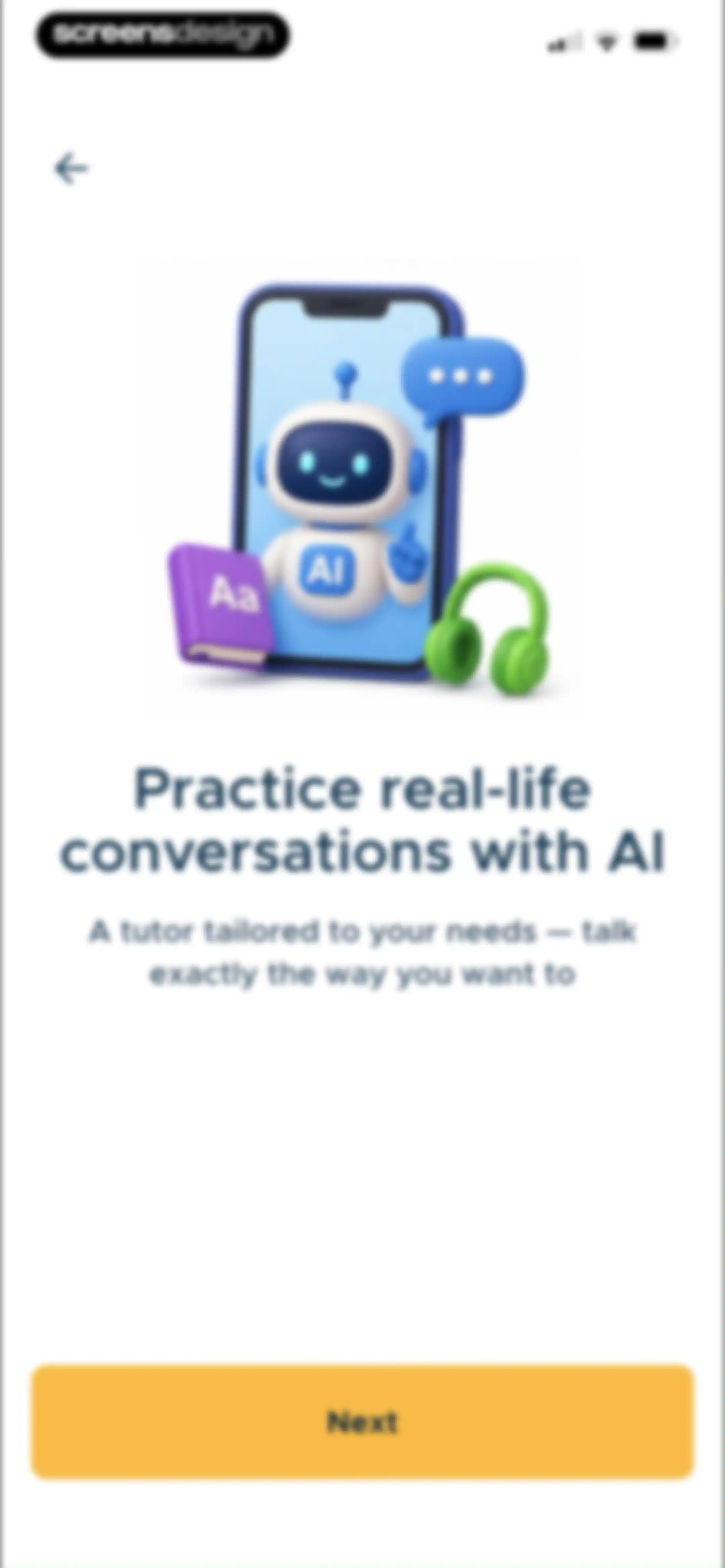 BeeSpeaker Learn English screen 21