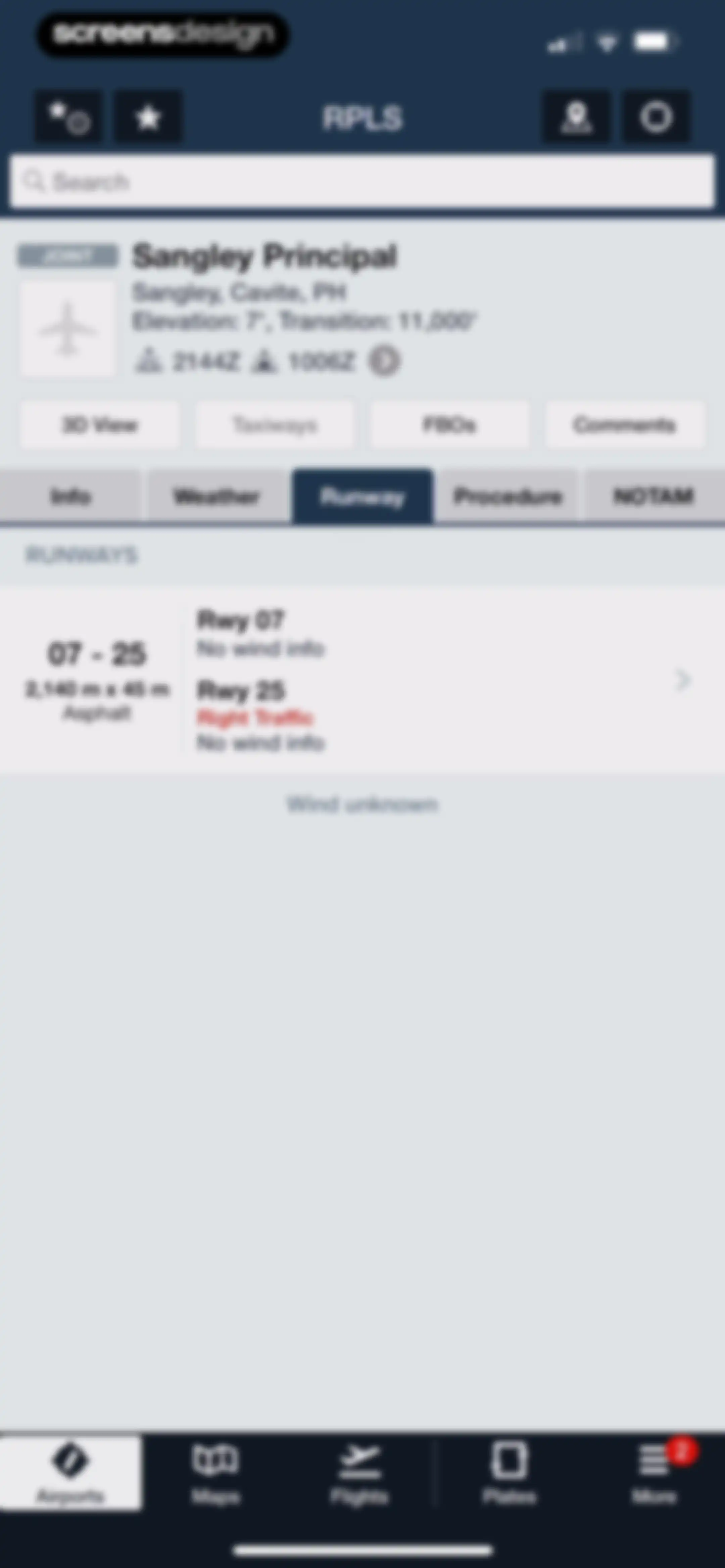 ForeFlight Mobile EFB screen 98