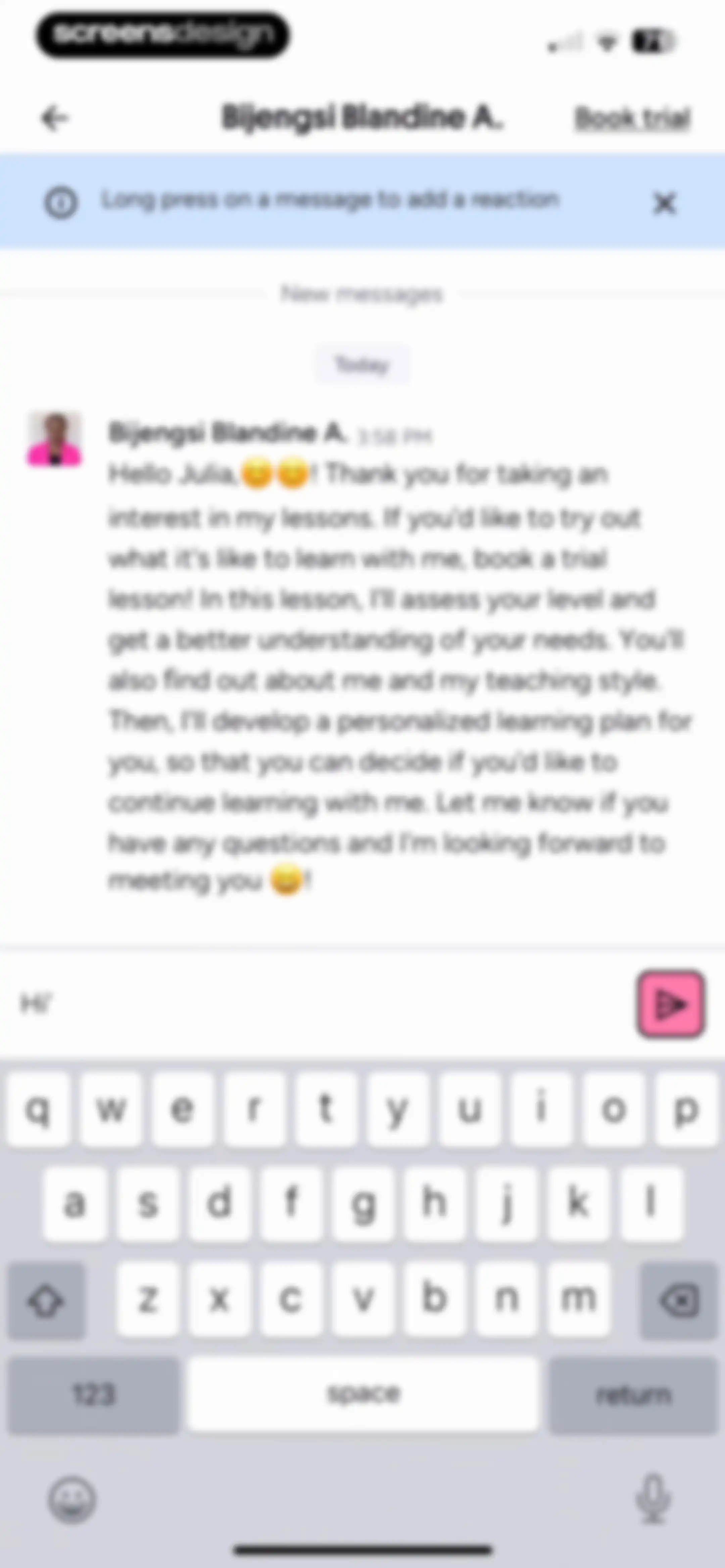 Preply - Language Learning App screen 71