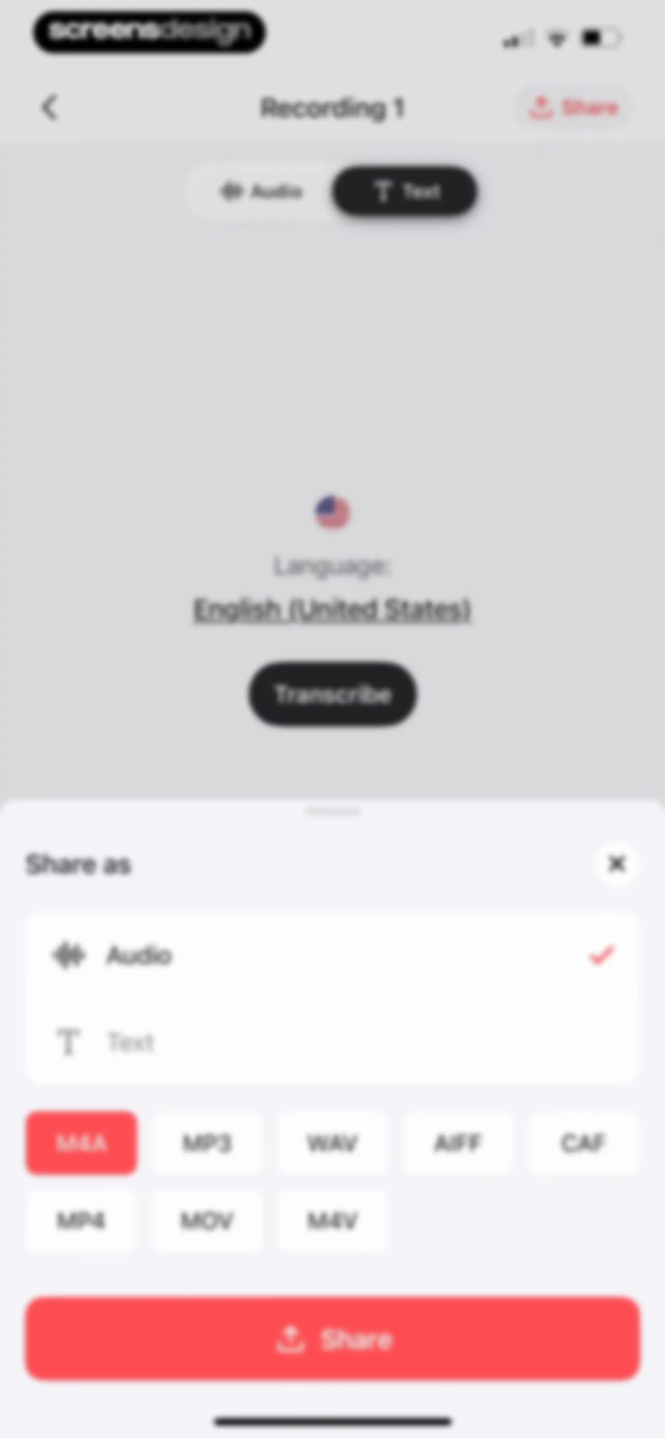 Voice Recorder — Audio Memos screen 44