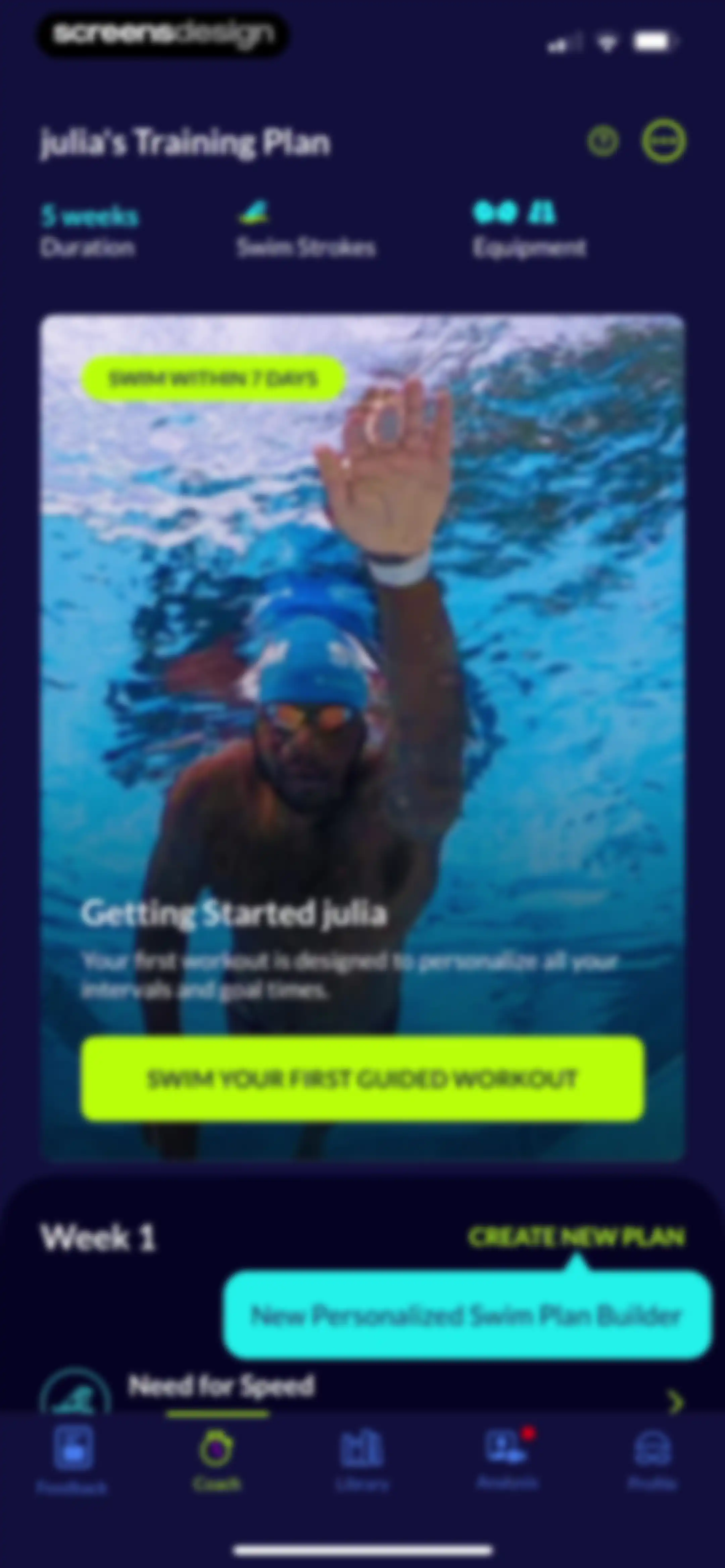 MySwimPro: #1 Swim Workout App screen 37