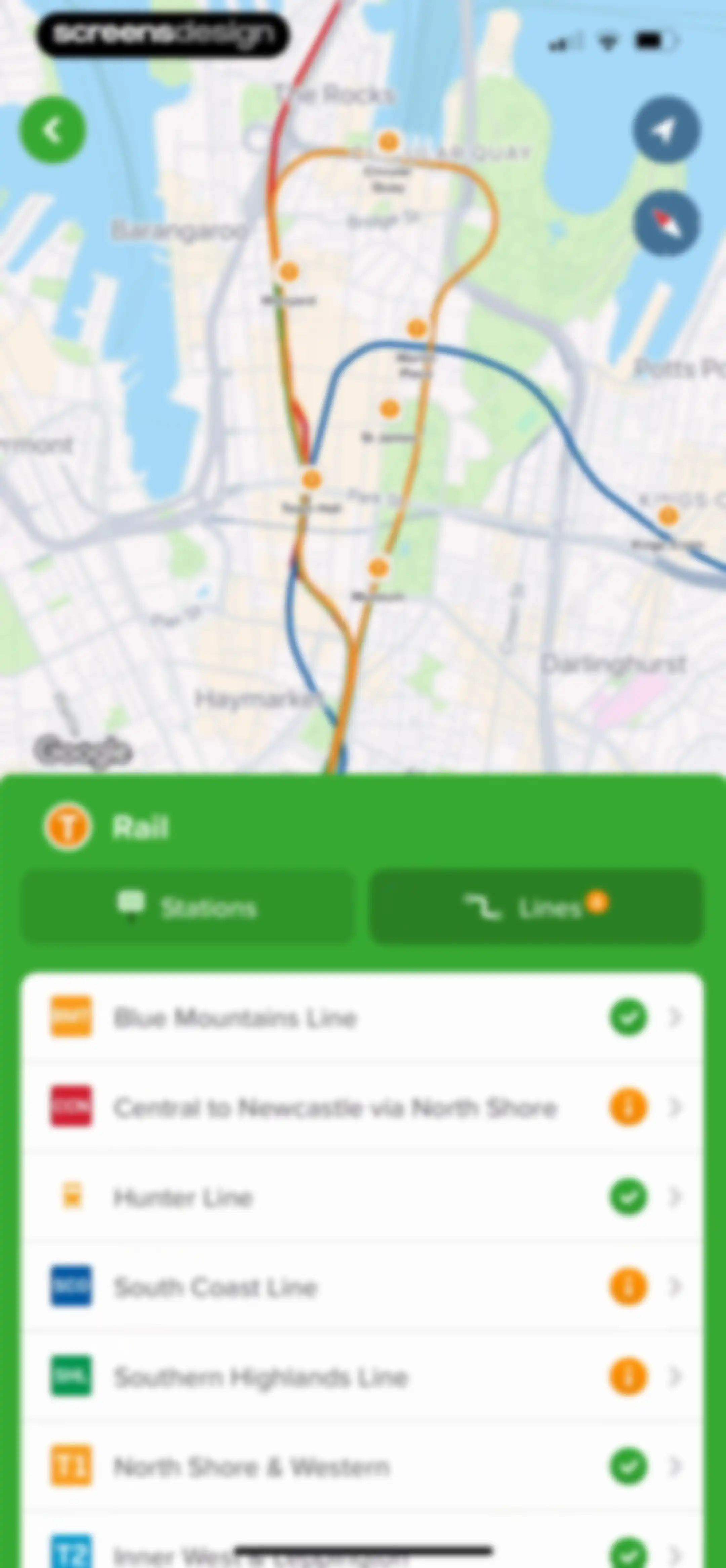 Citymapper: All Live Transit screen 116