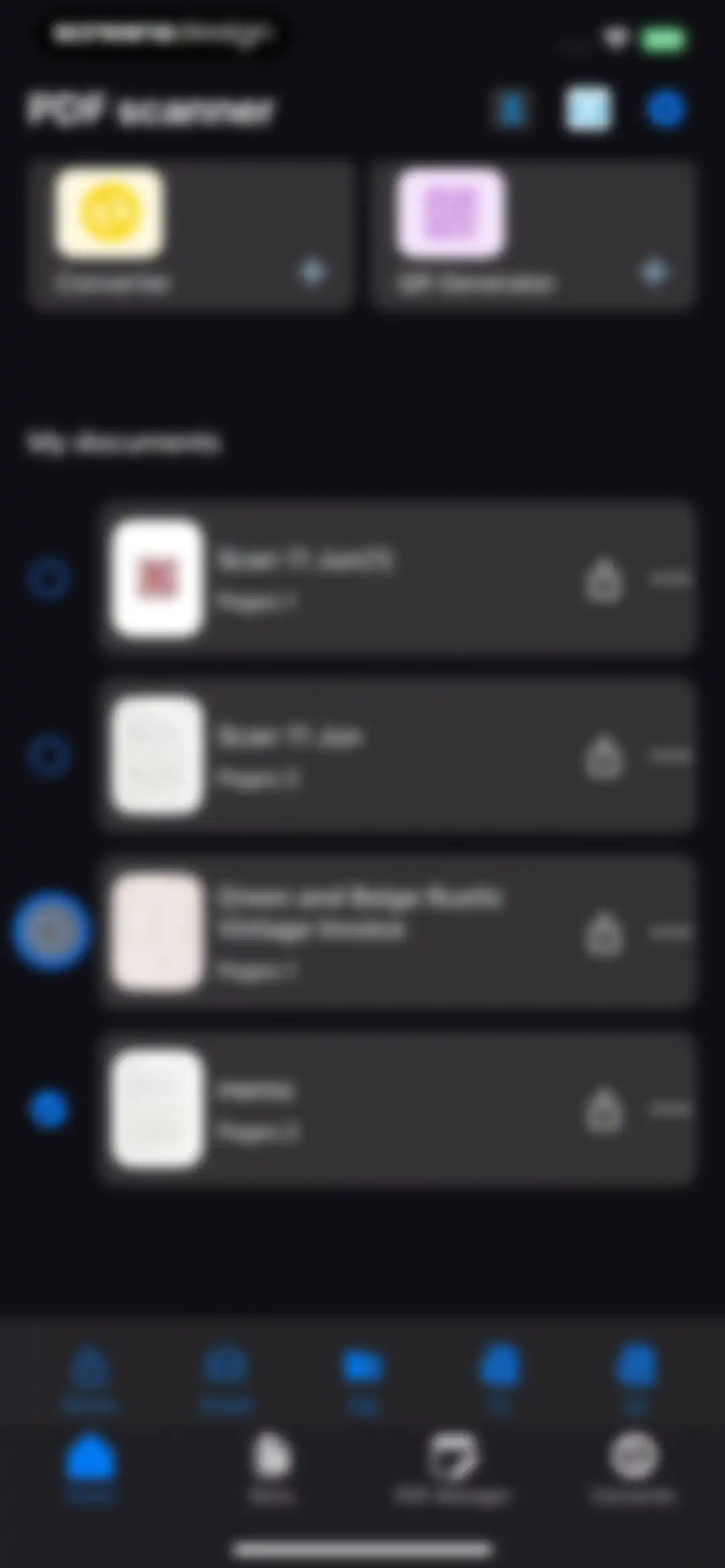 PDF Scanner, Editor, Converter screen 42