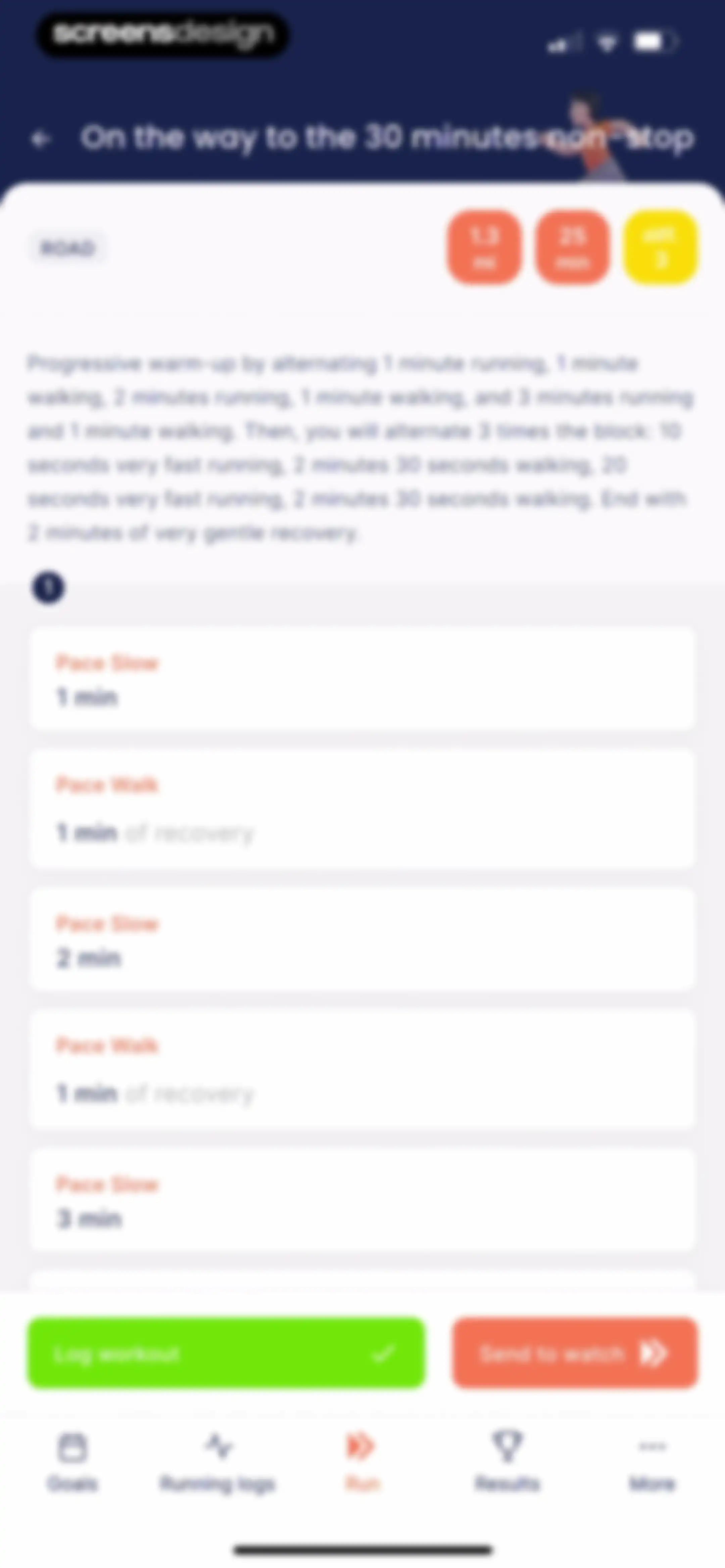 Campus Coach-Running & Trail screen 49