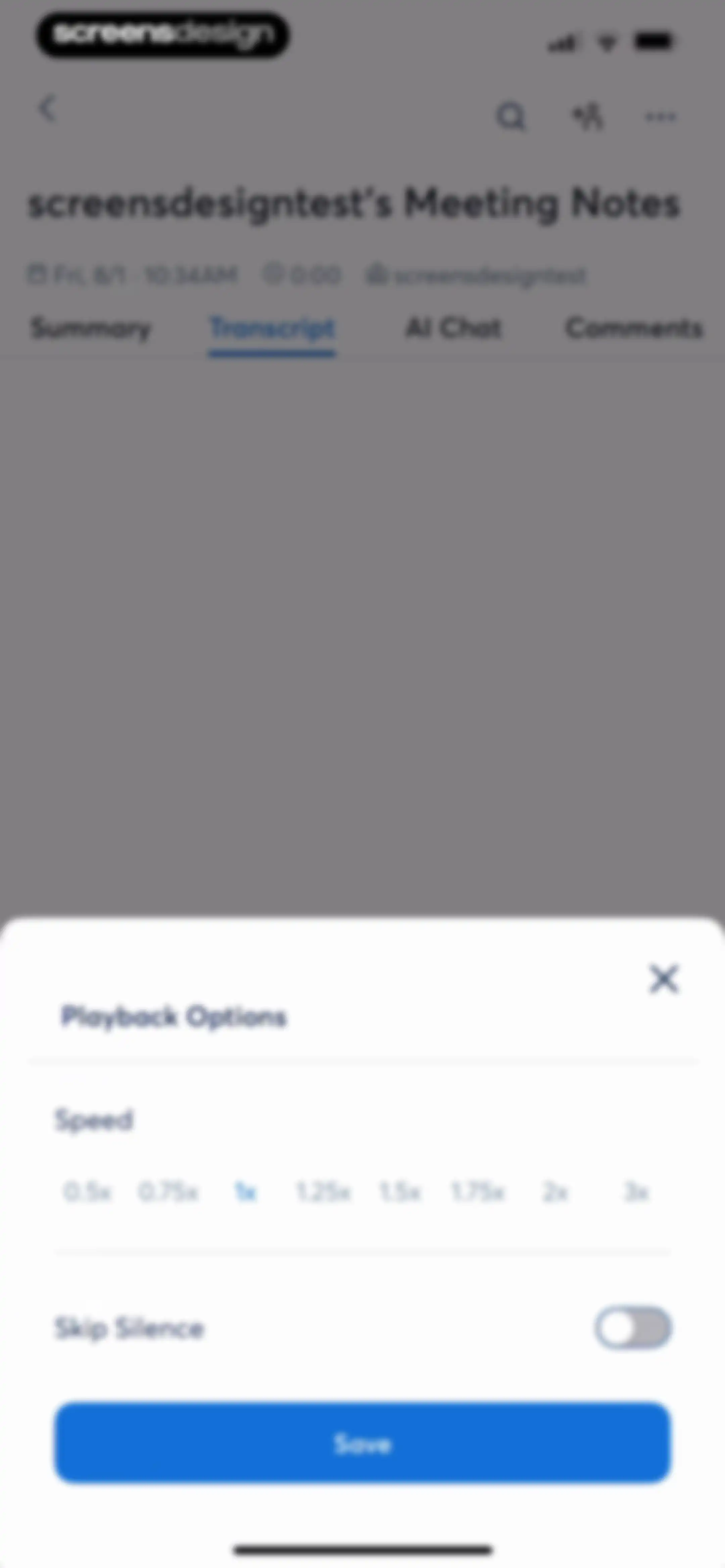 Otter Transcribe Voice Notes screen 31
