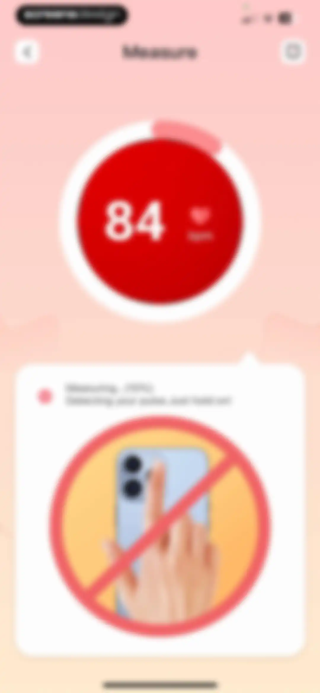 Blood Pressure Level Checker screen 50