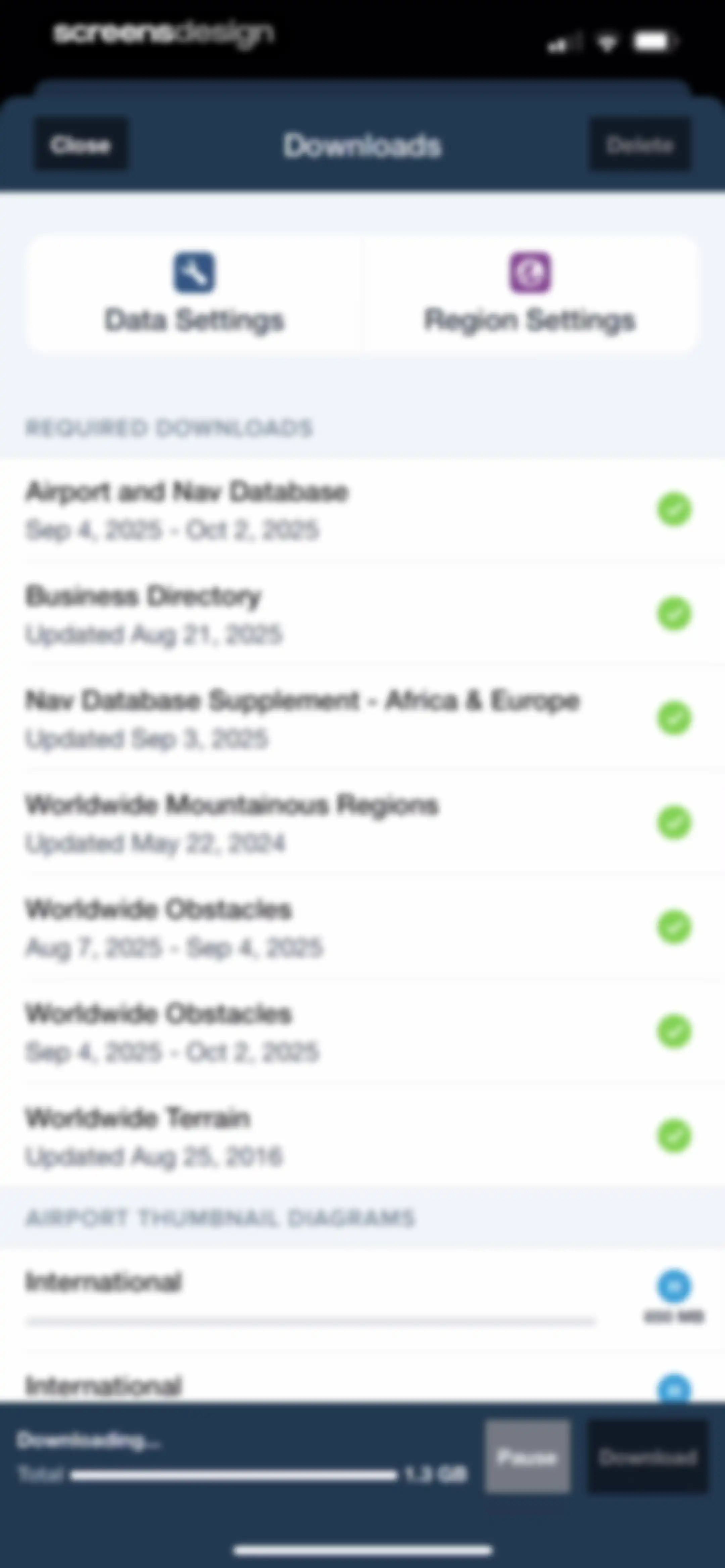 ForeFlight Mobile EFB screen 150