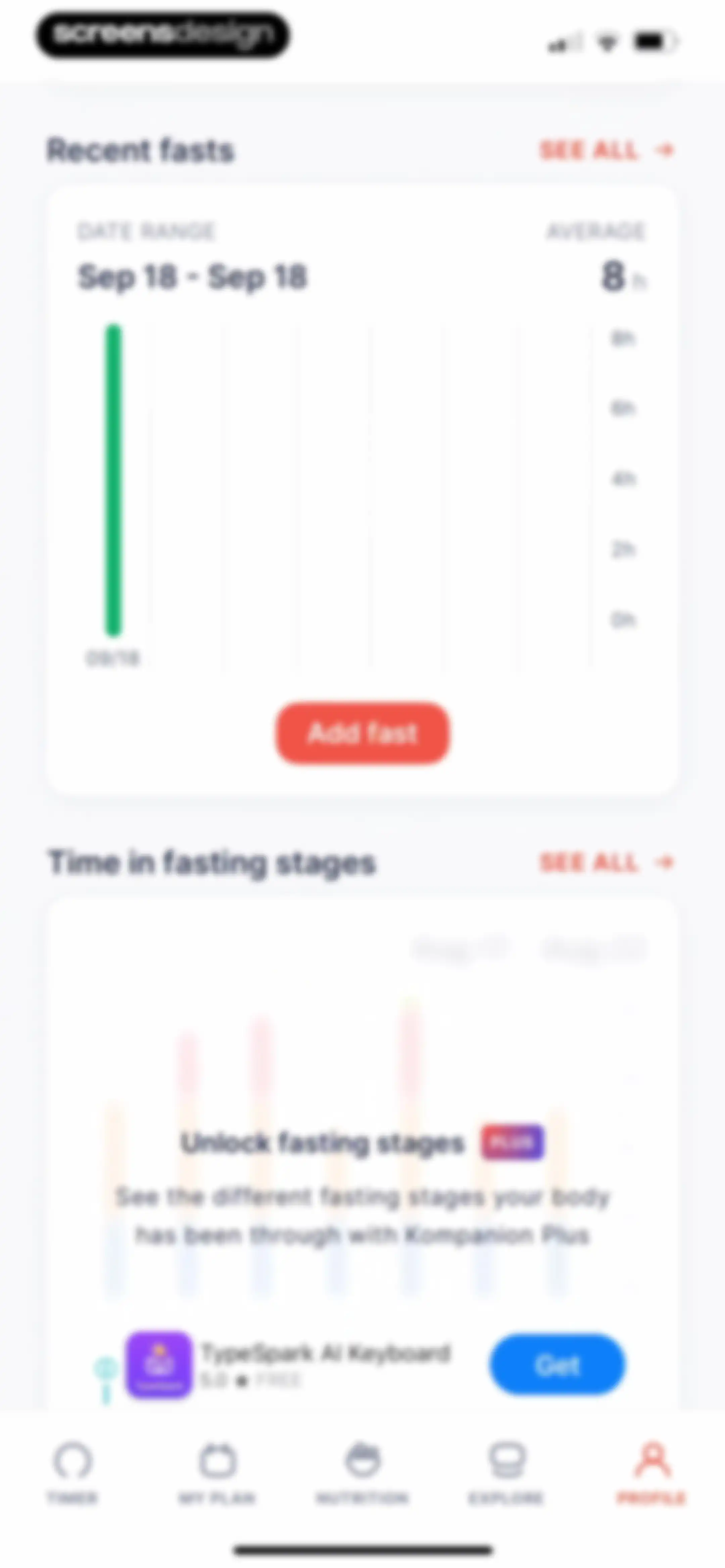 Kompanion: Weight Loss Plan screen 221