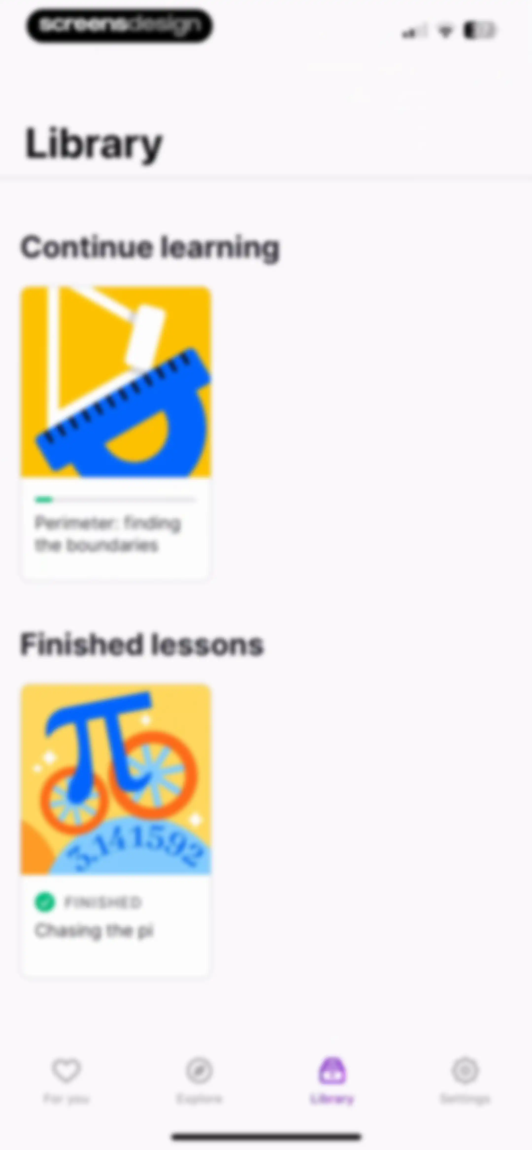 Nibble: Daily Learning & Quiz screen 97