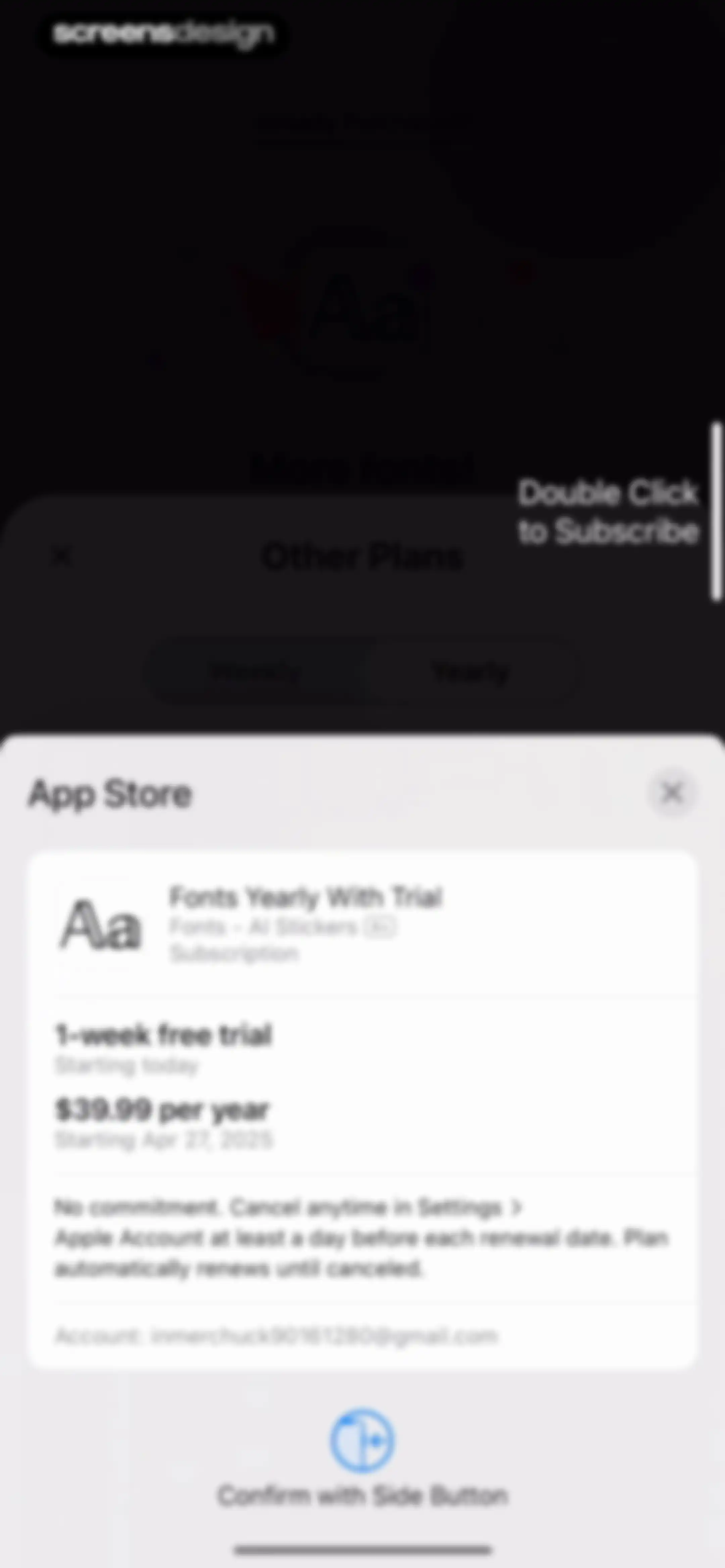Fonts - AI Stickers screen 17