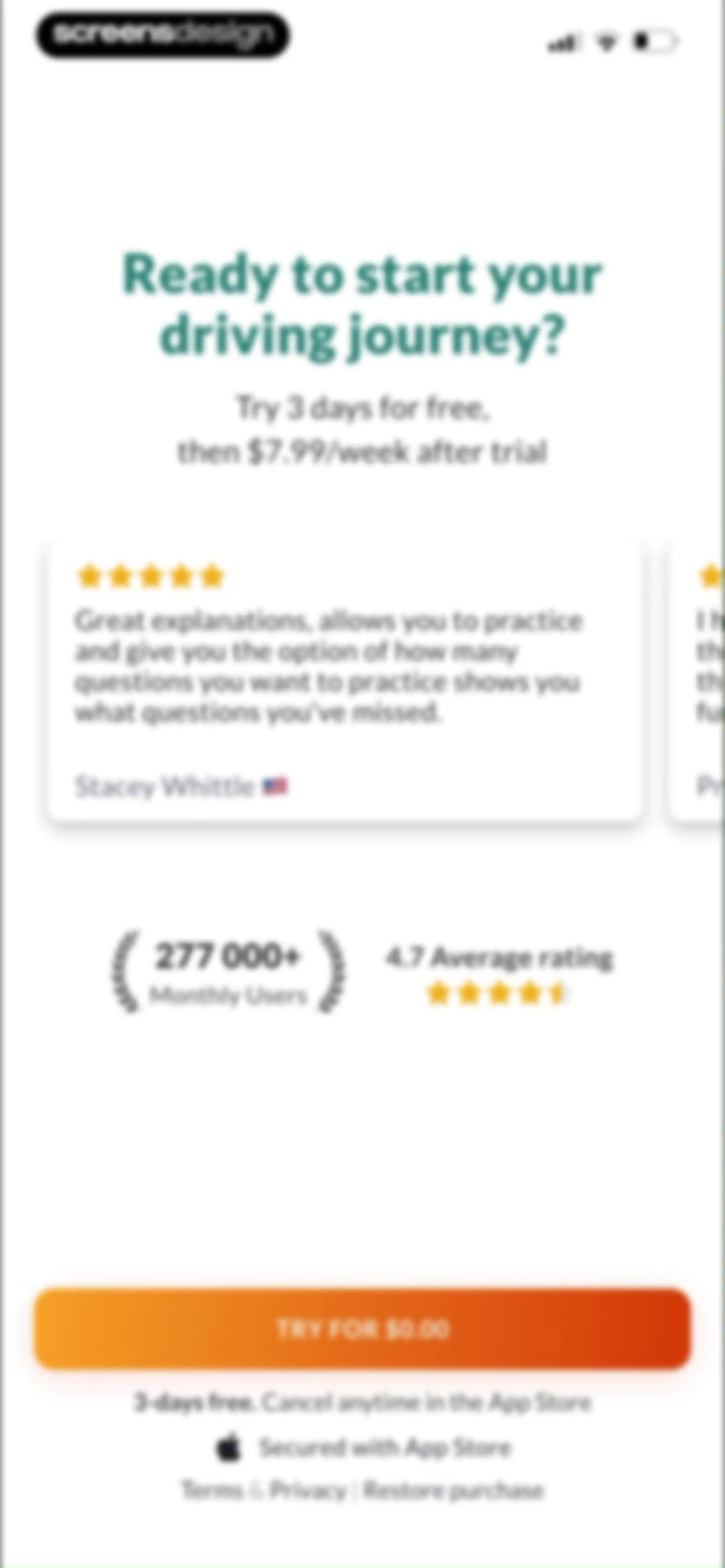 Zutobi: Permit & Driving Prep screen 17