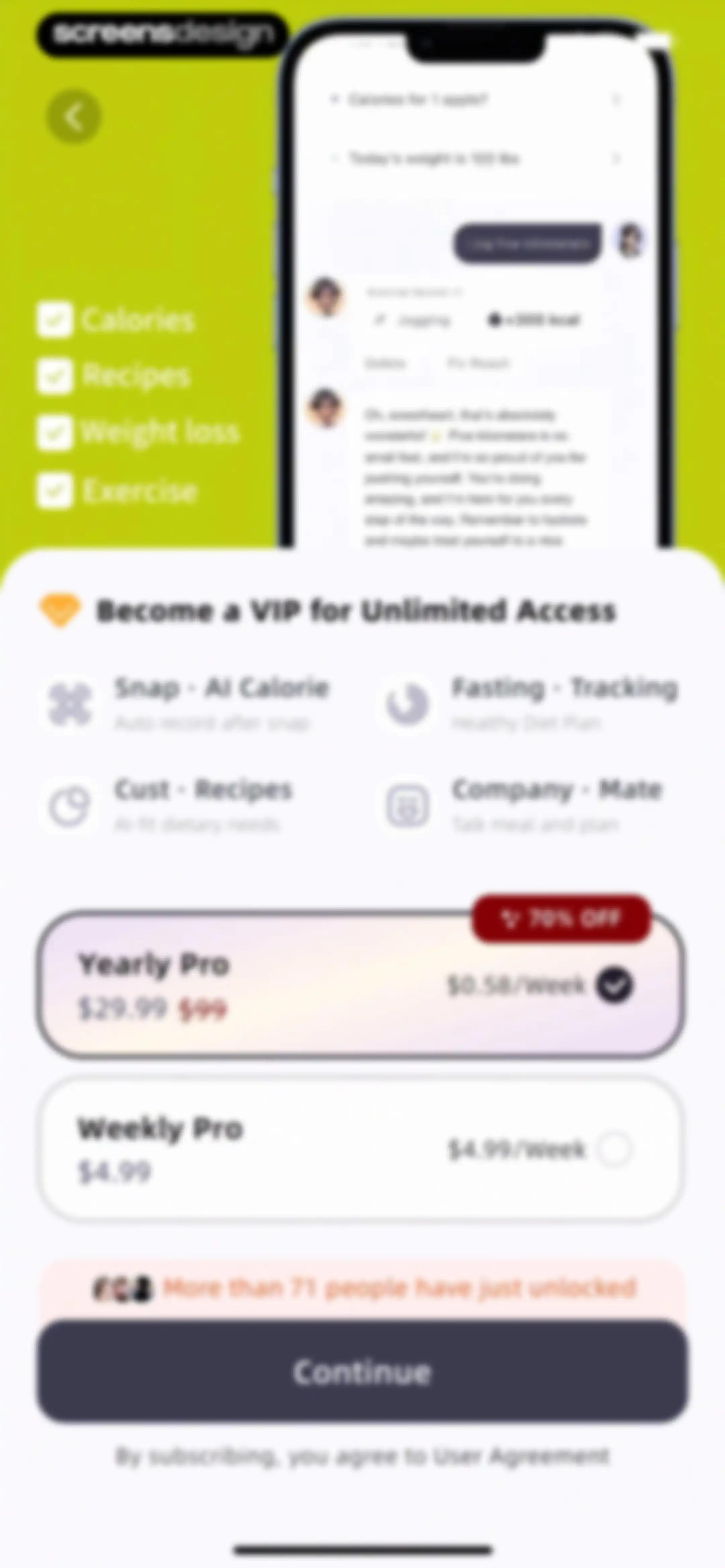 Calorie Tracker-CalorieMate screen 9