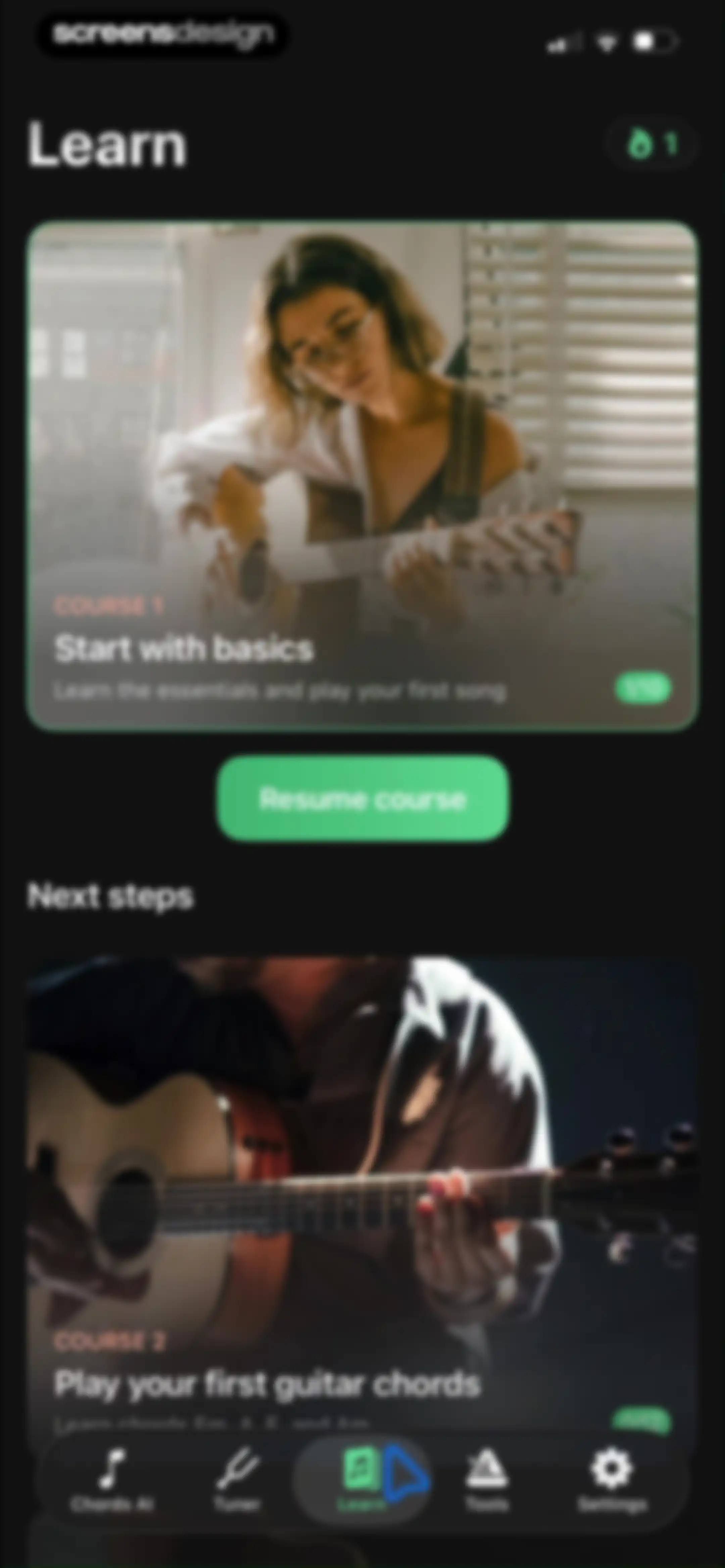 Tuner Pro: Guitar Tuner & Tab screen 48