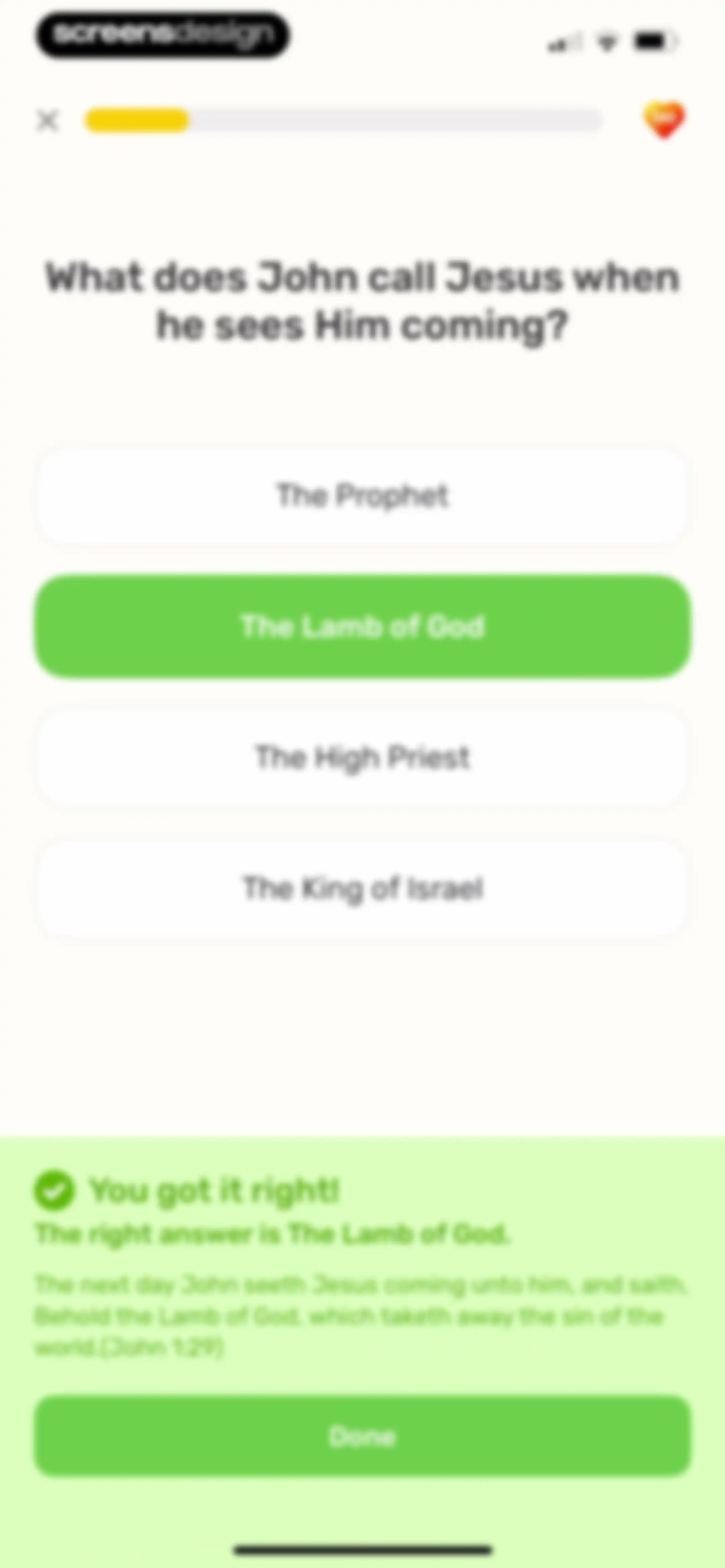 Bible Study - Manna screen 85
