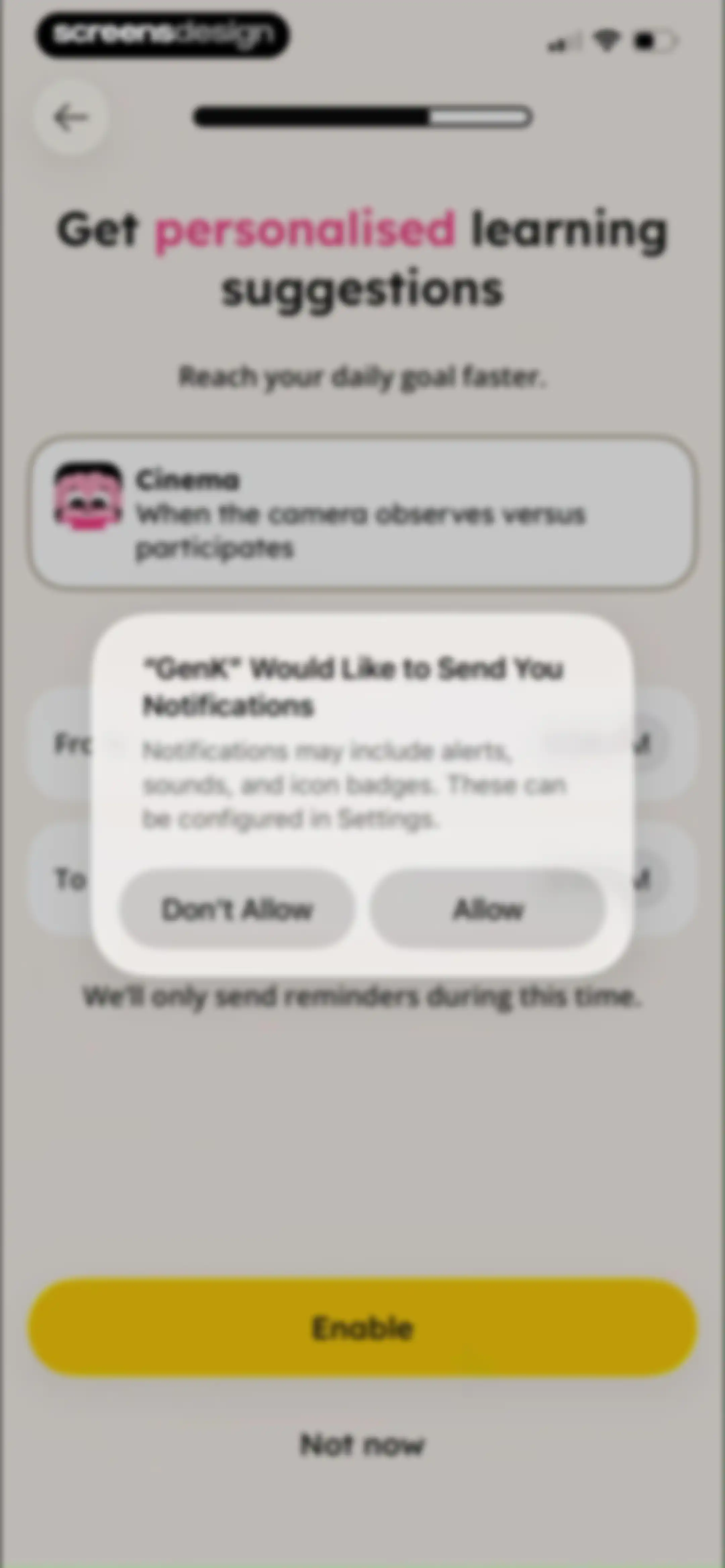 GenK: Daily Learning & Quiz screen 13