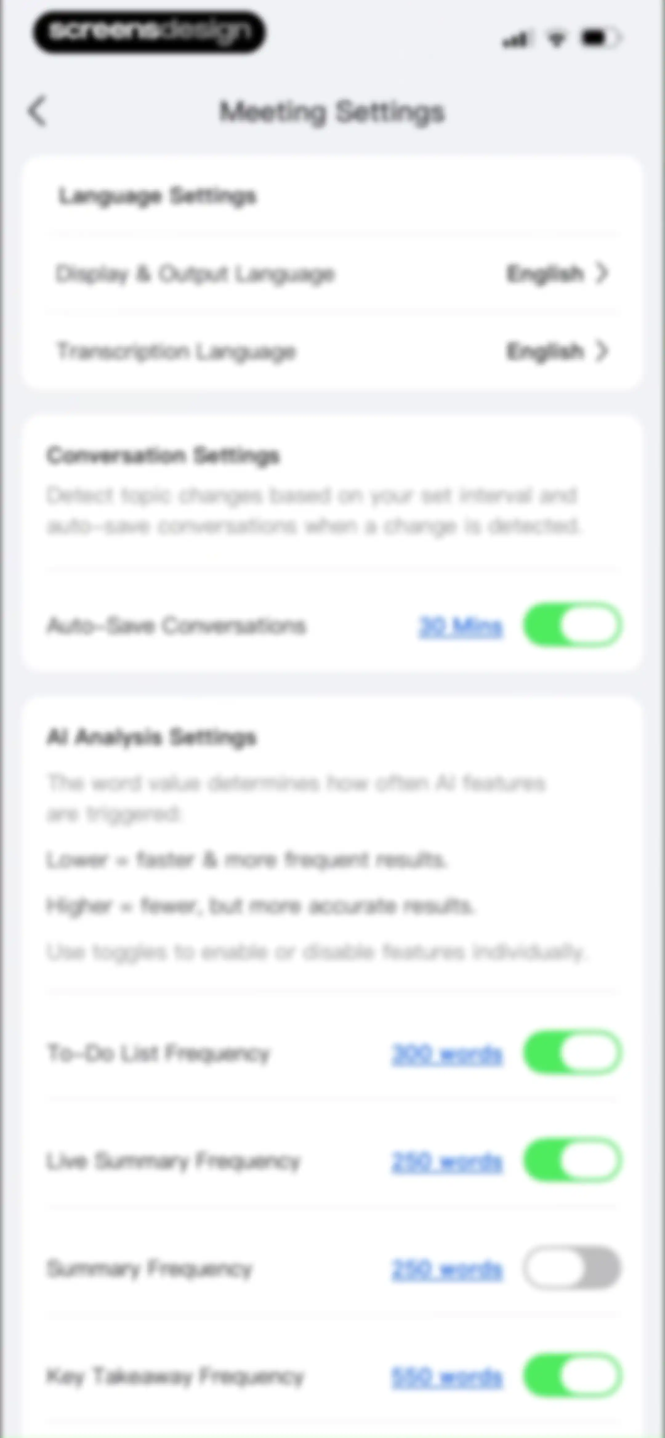 Proactor AI – Note Taking screen 46