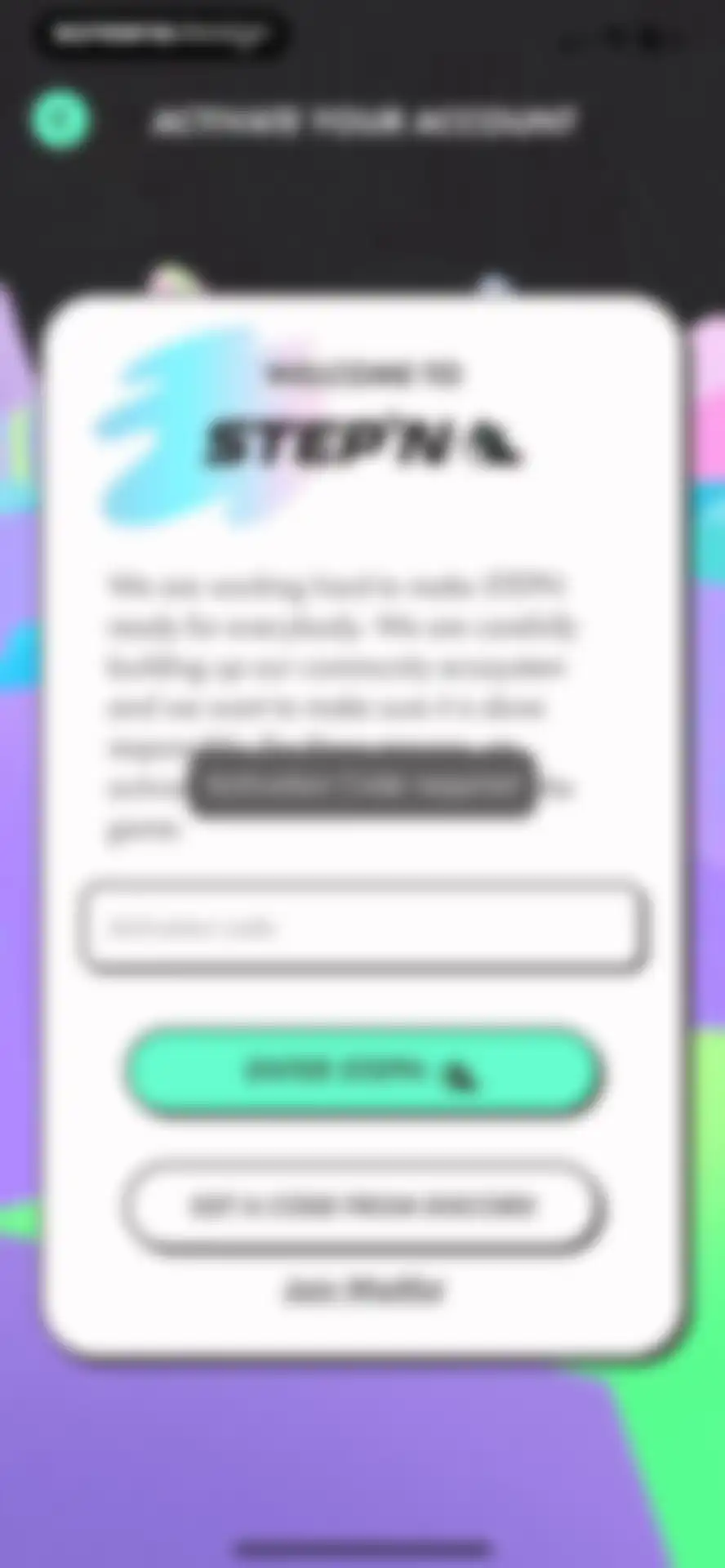 STEPN screen 6