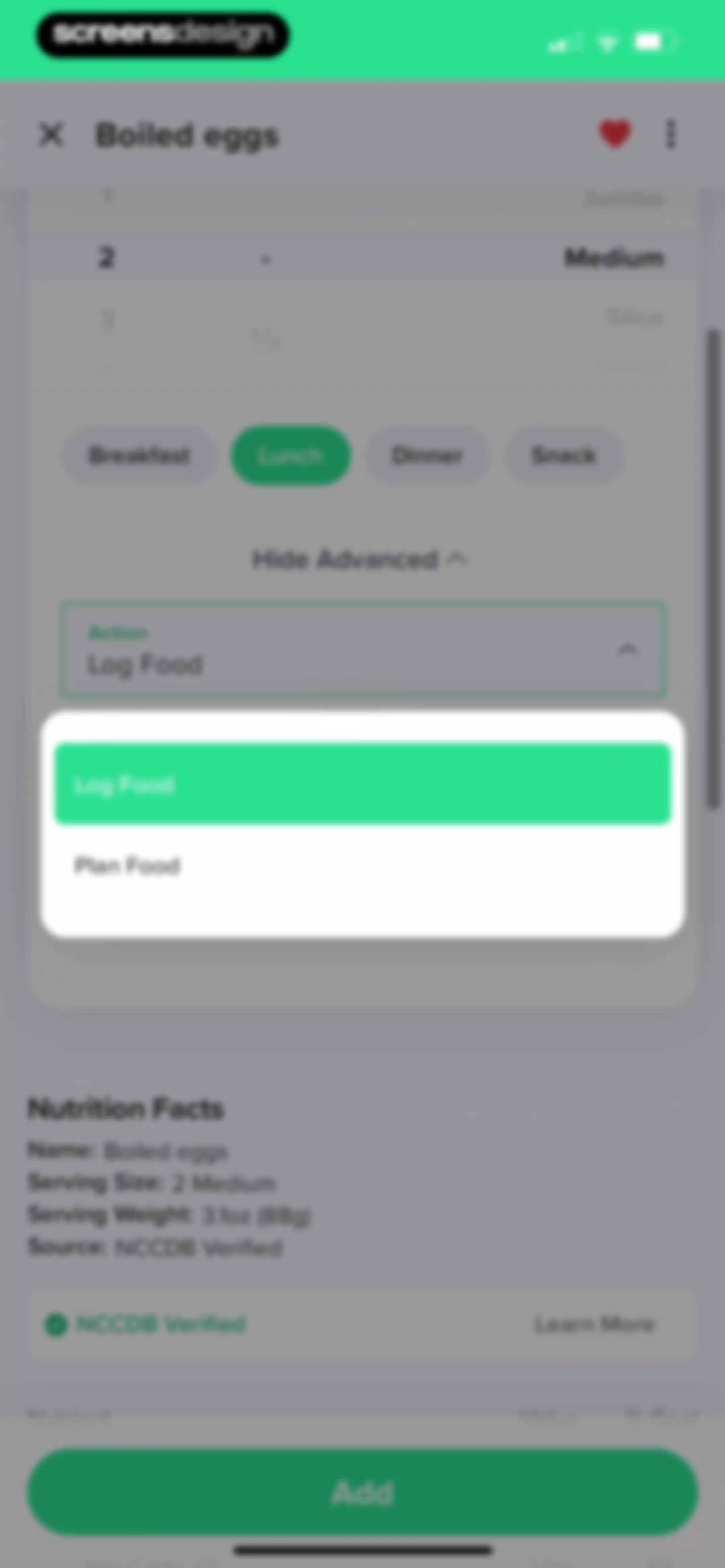 Carb Manager: Keto & Macro Log screen 76