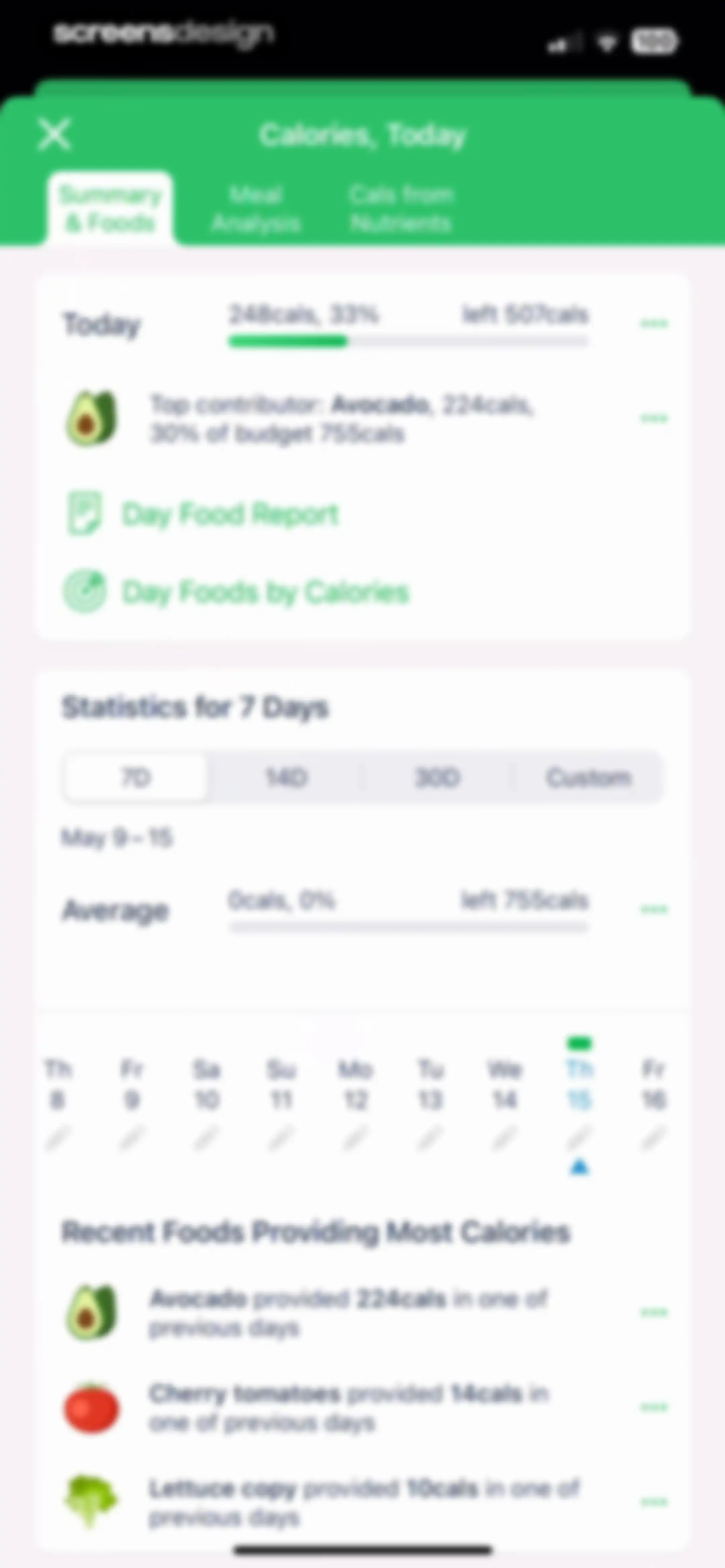 Calorie Counter - MyNetDiary screen 94
