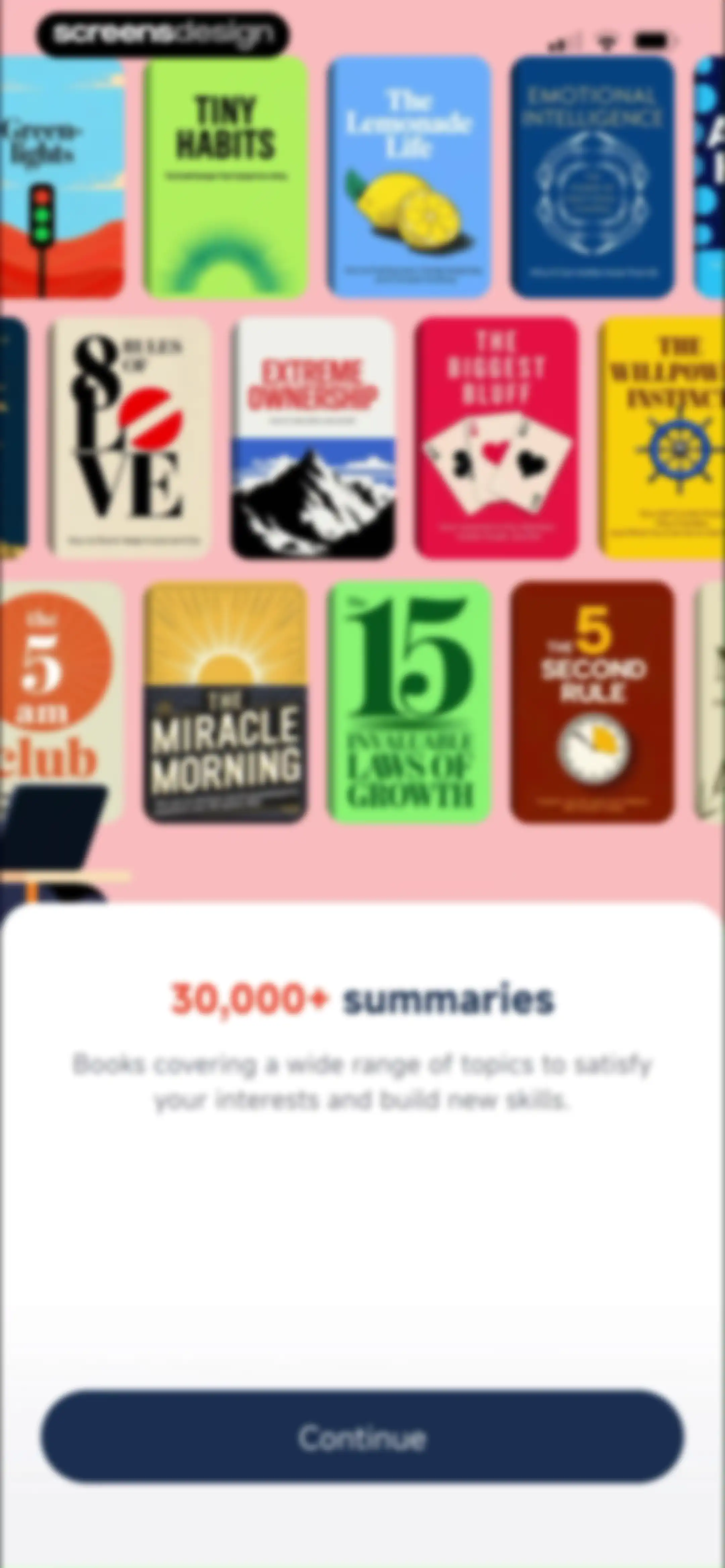 BookCast: 15-Minute Insights screen 6