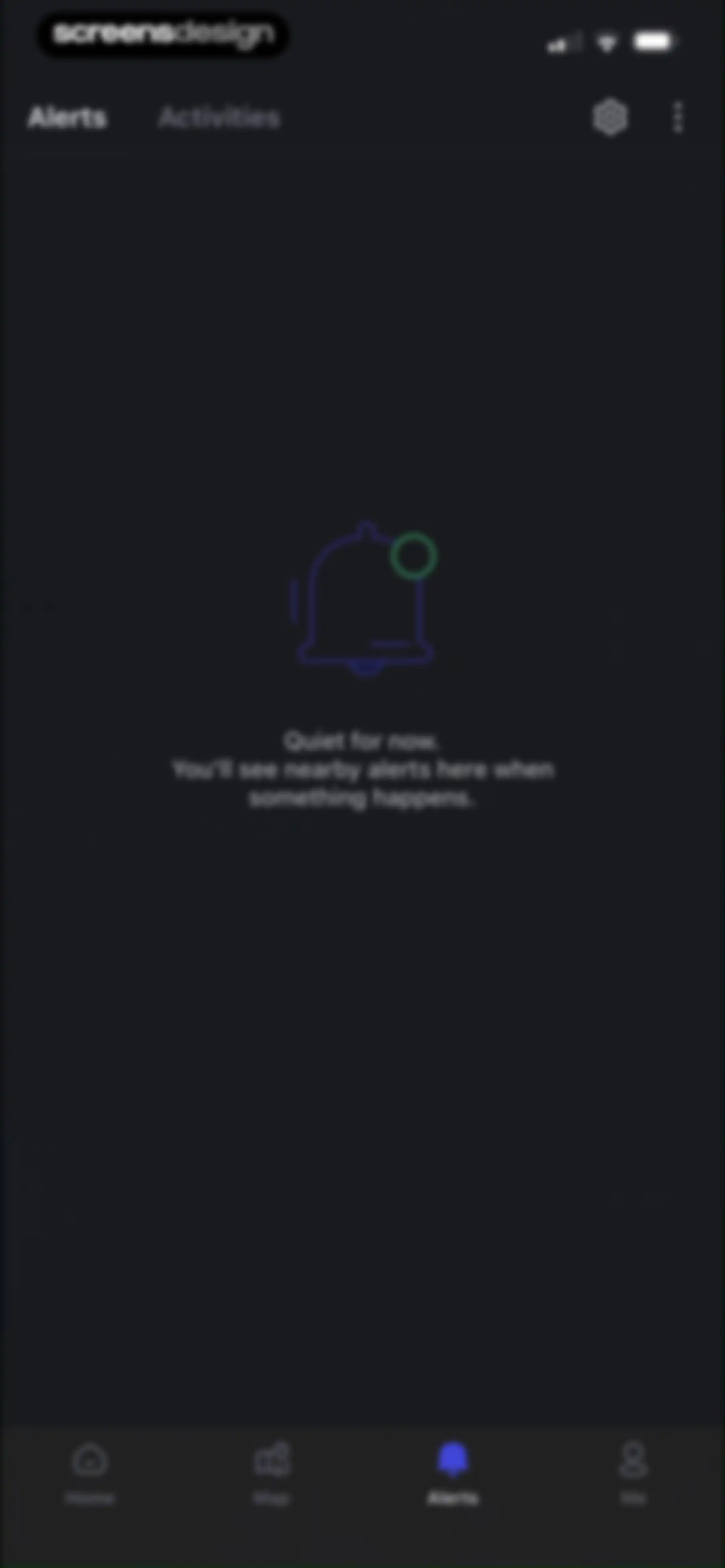 CrimeRadar Dispatch Audio screen 46
