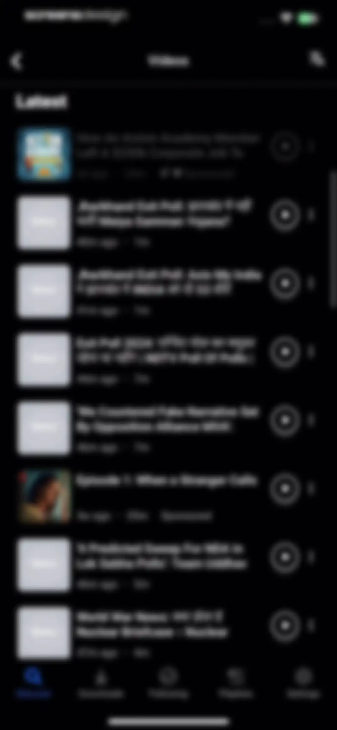 Breaker—The social podcast app screen 71