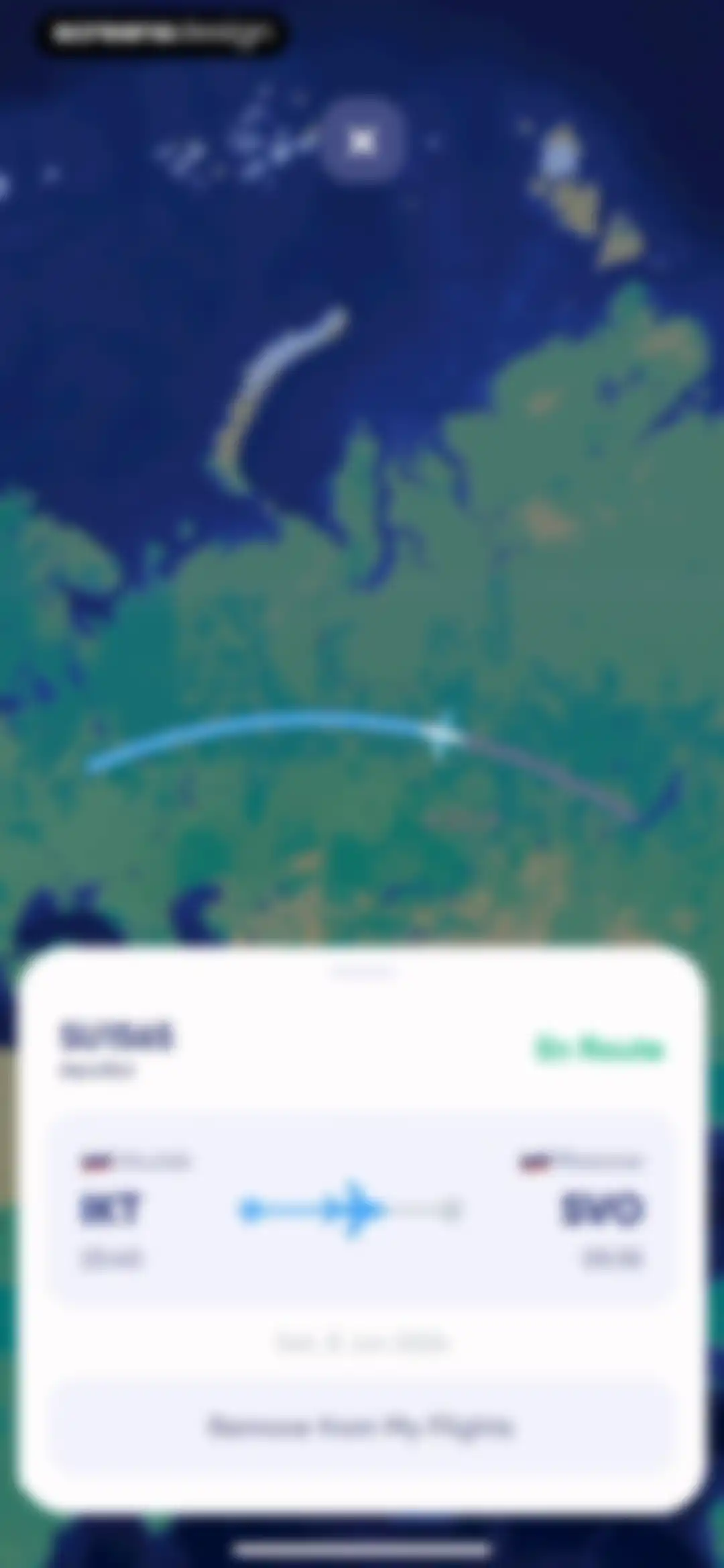 Flight Tracker & Radar screen 28