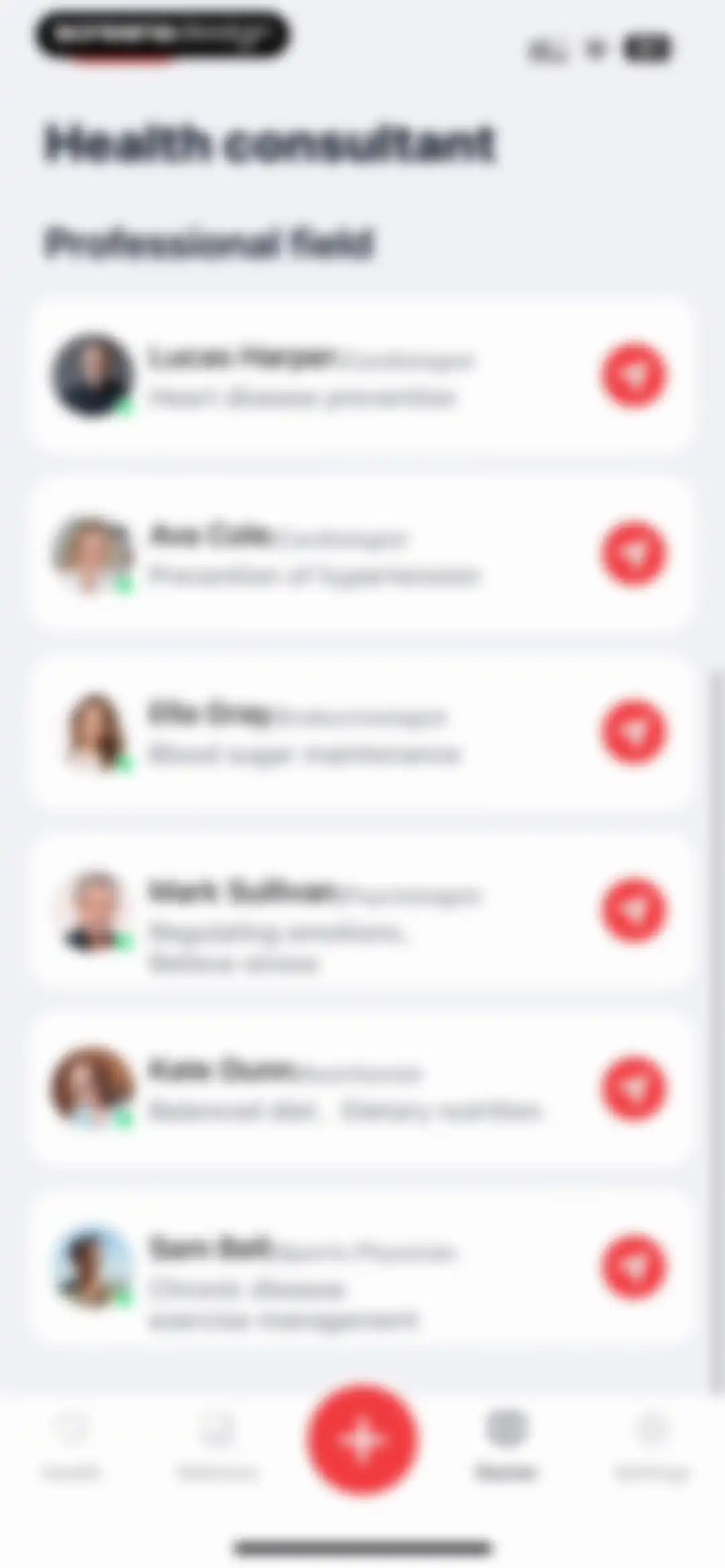 iHeart-Pulse Rate Monitor App. screen 70