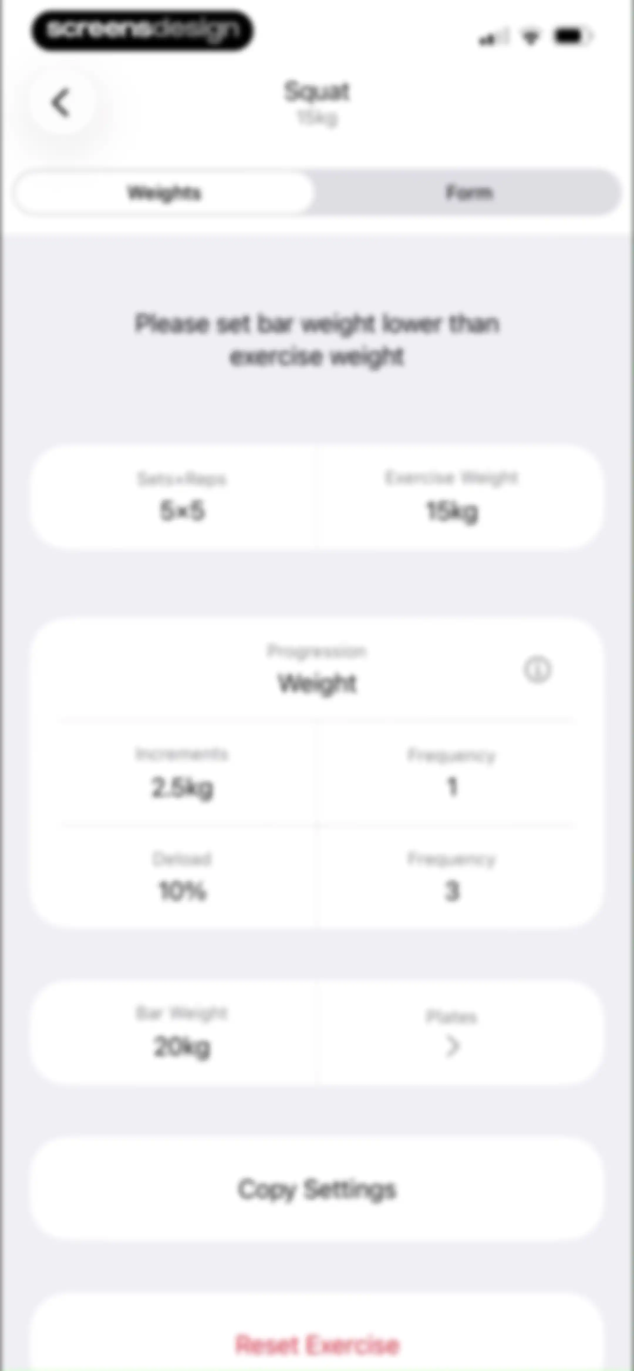 Stronglifts 5x5 Workout Plan screen 29