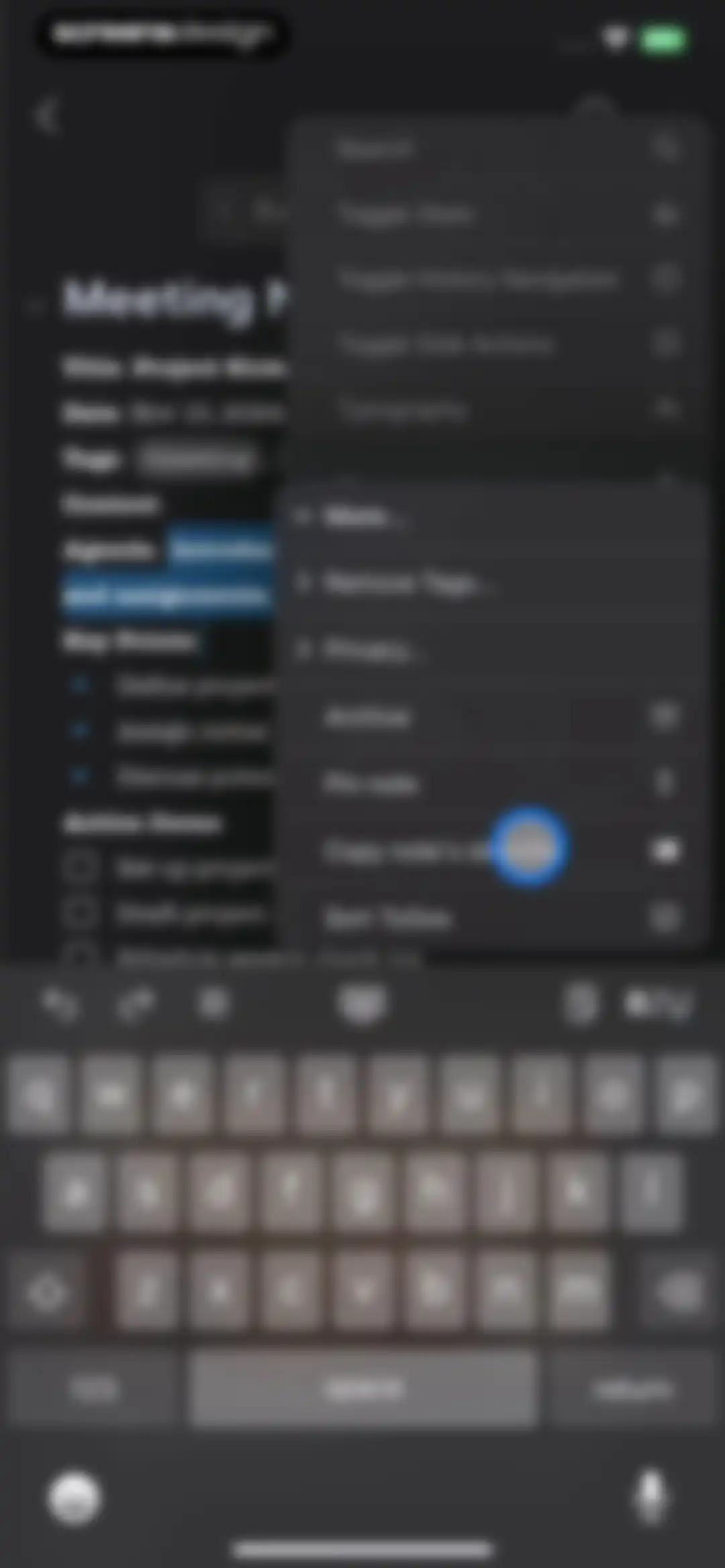 Bear - Markdown Notes screen 38