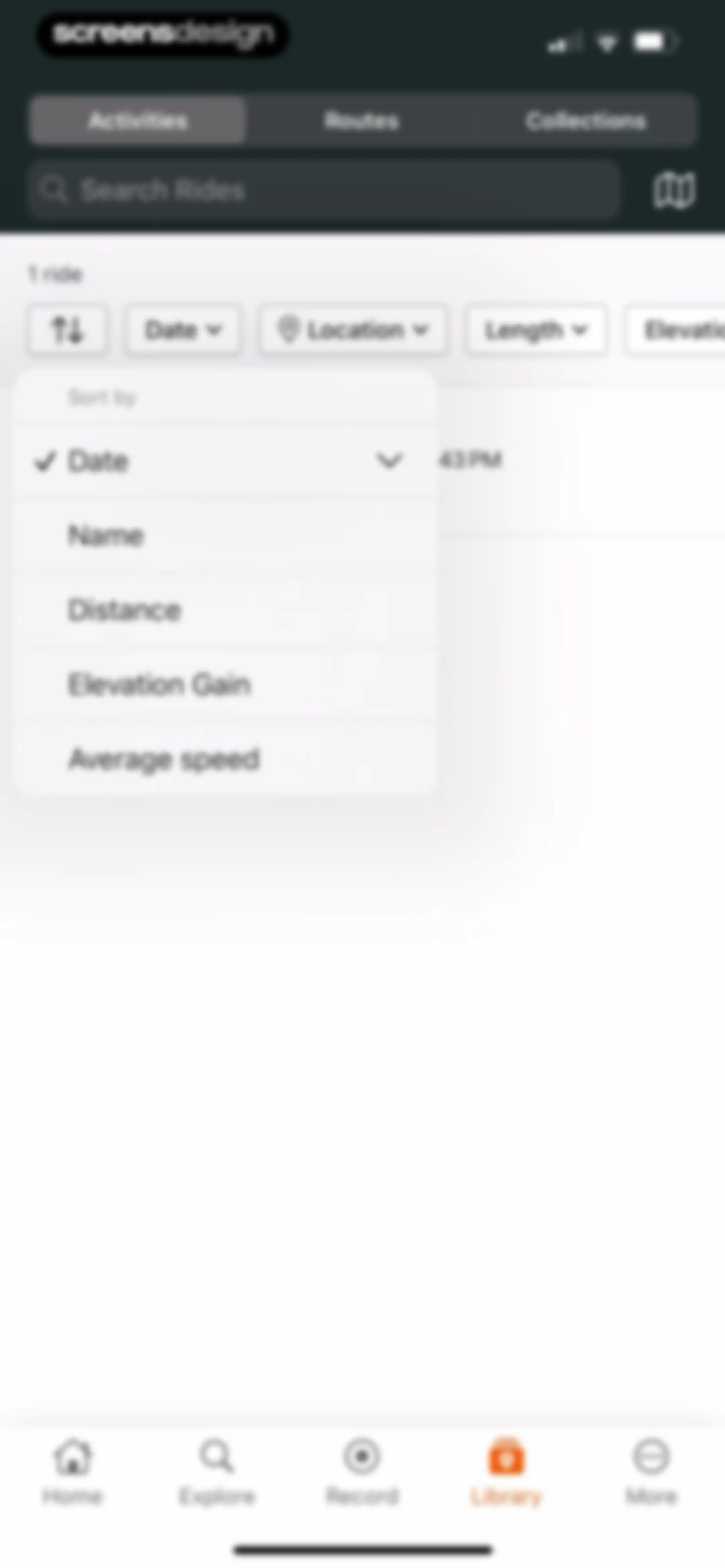 Ride with GPS: Bike Navigation screen 138
