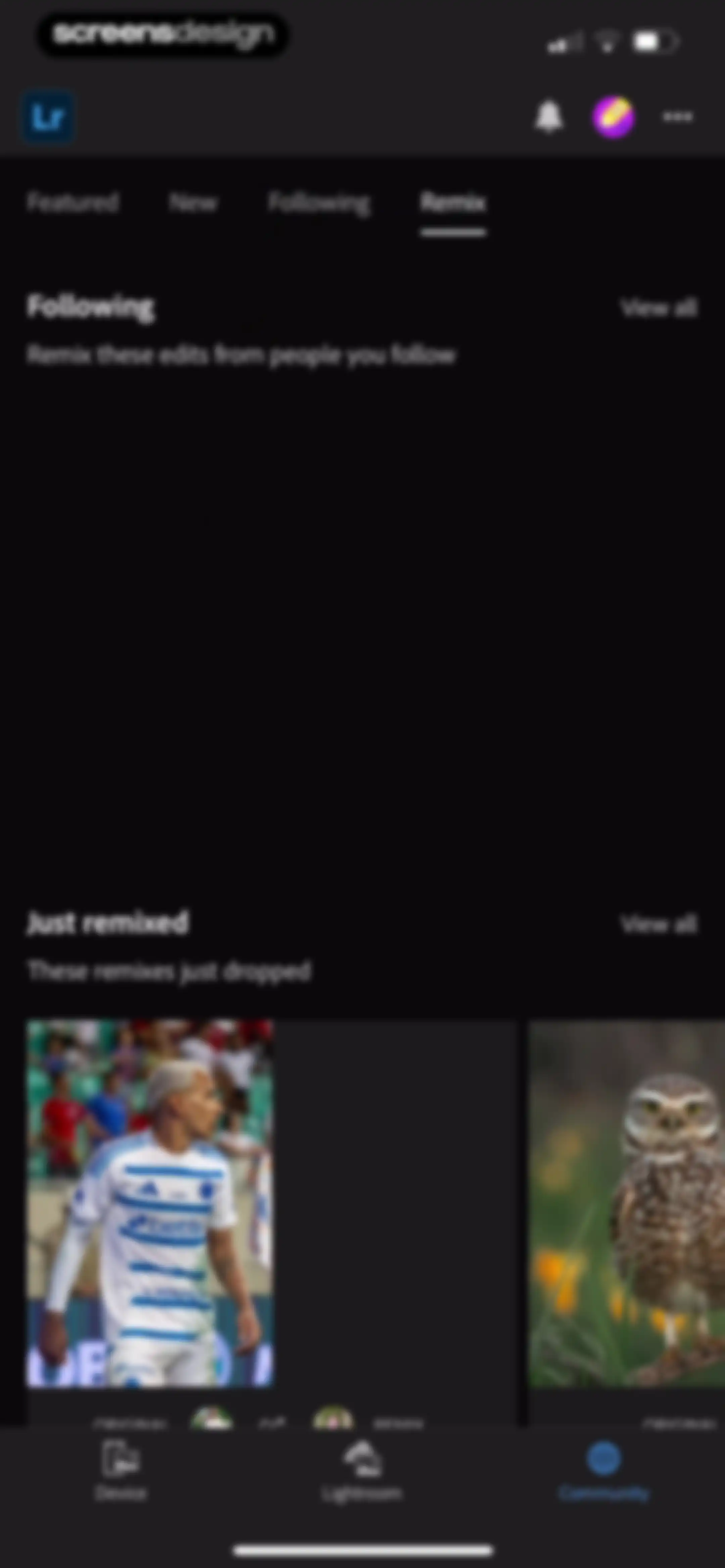 Lightroom: AI Photo Editor screen 180