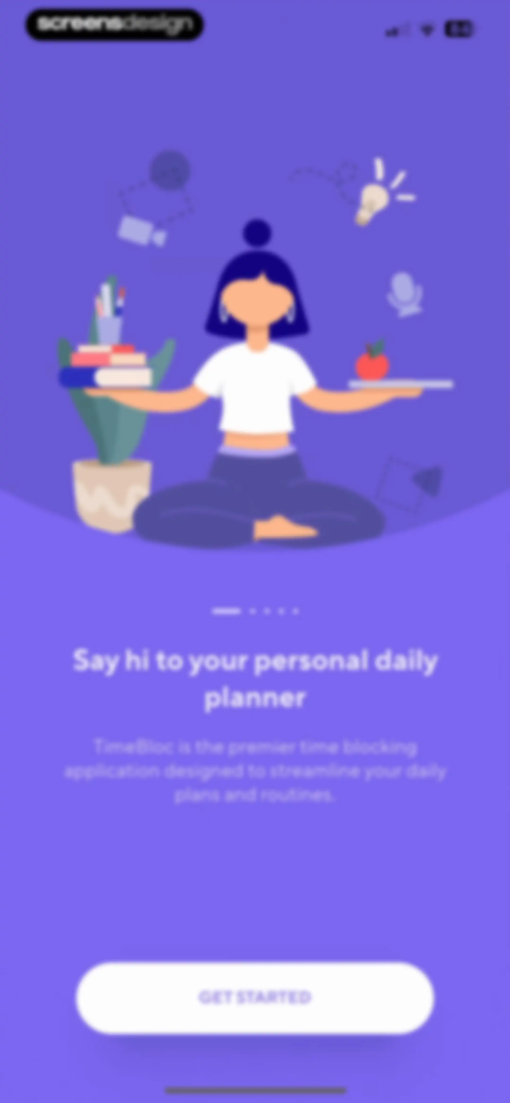 TimeBloc - Daily Planner screen 2