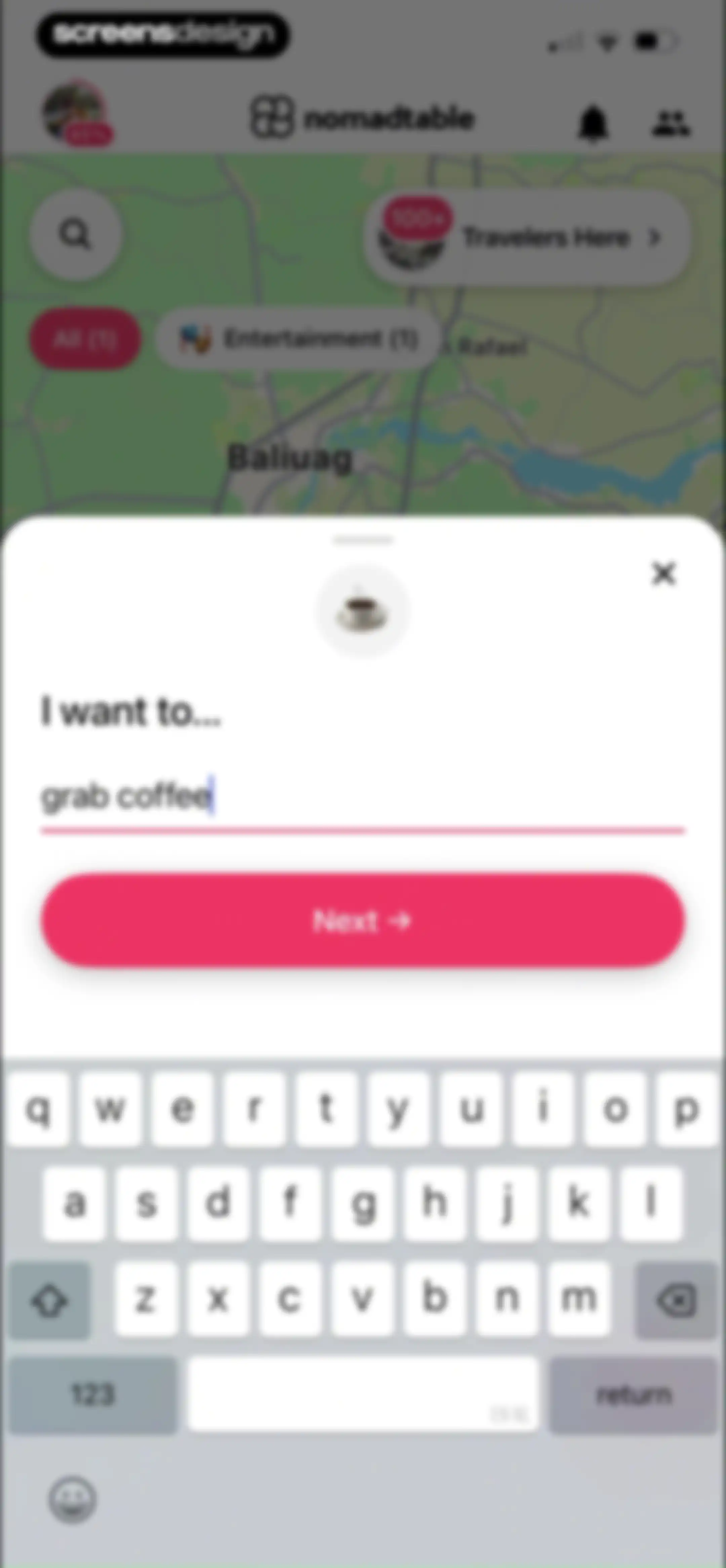 nomadtable: travel friends screen 43