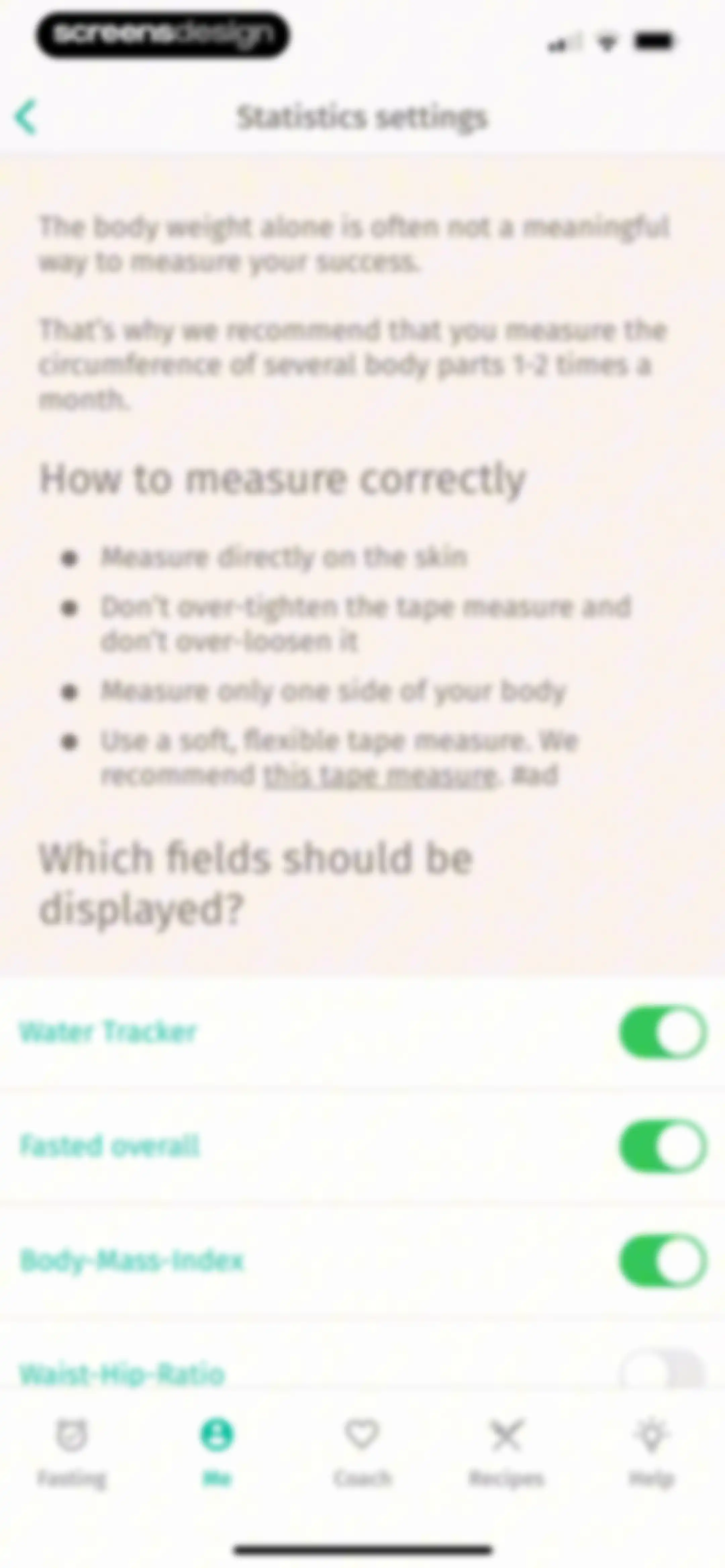 BodyFast: Intermittent Fasting screen 172