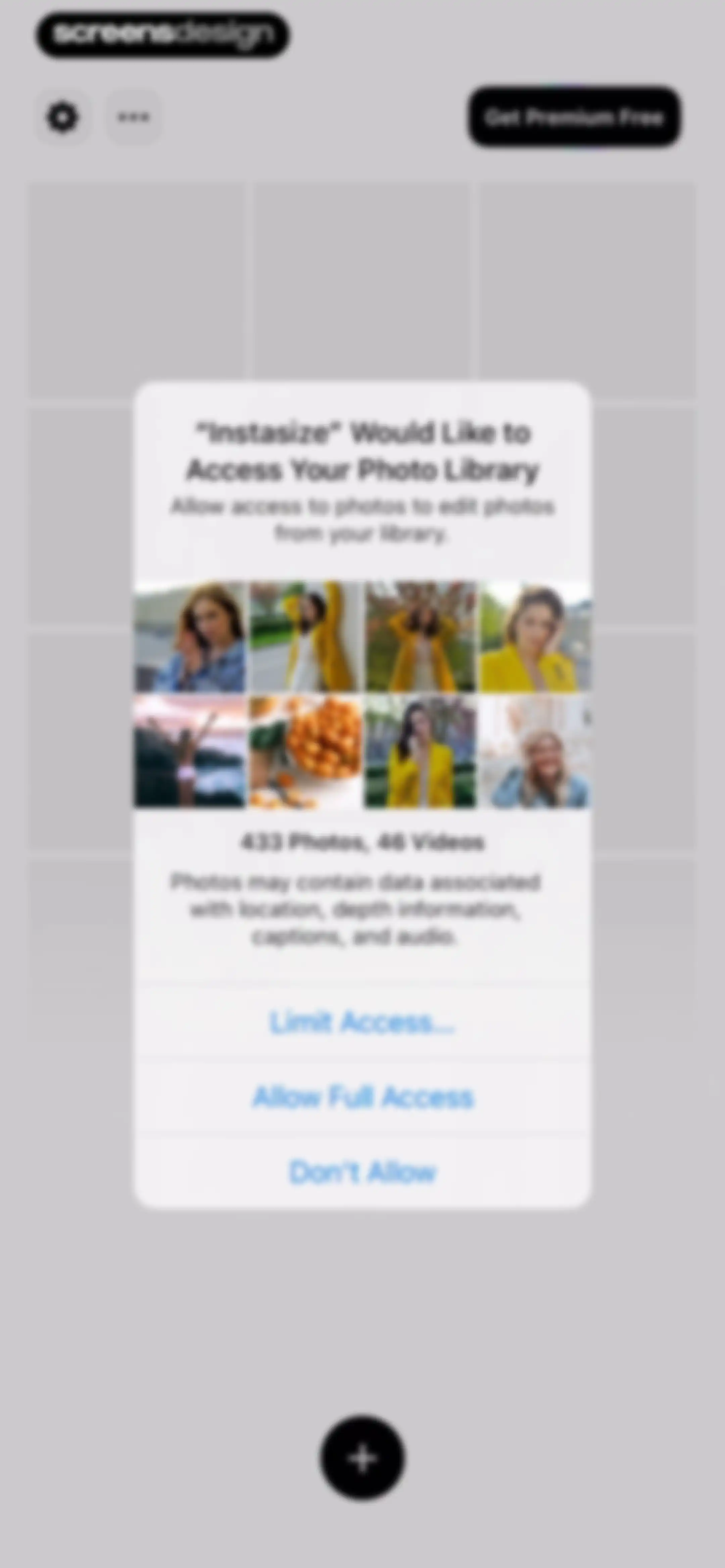 InstaSize: AI Photo Editor screen 11