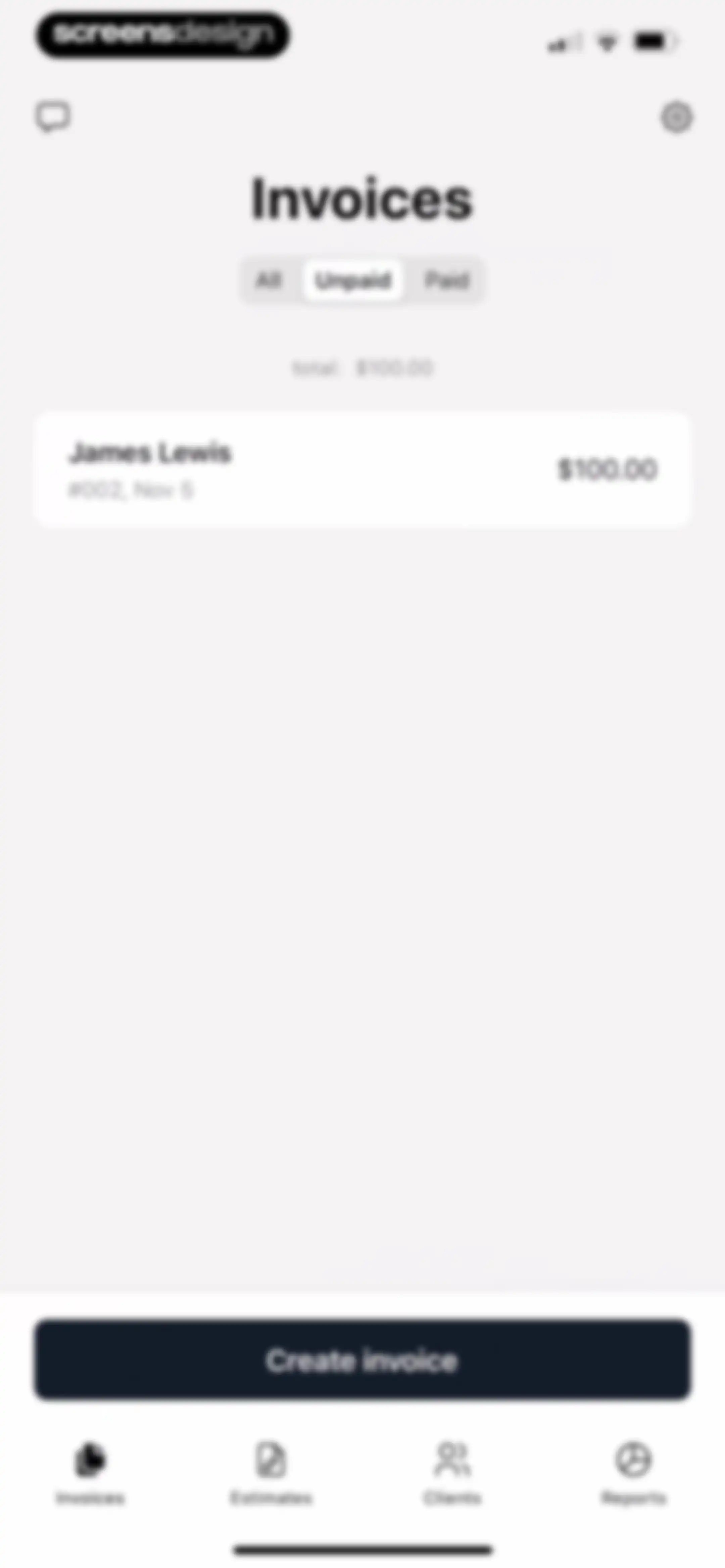 Invoice Maker ▸ Estimate App screen 37