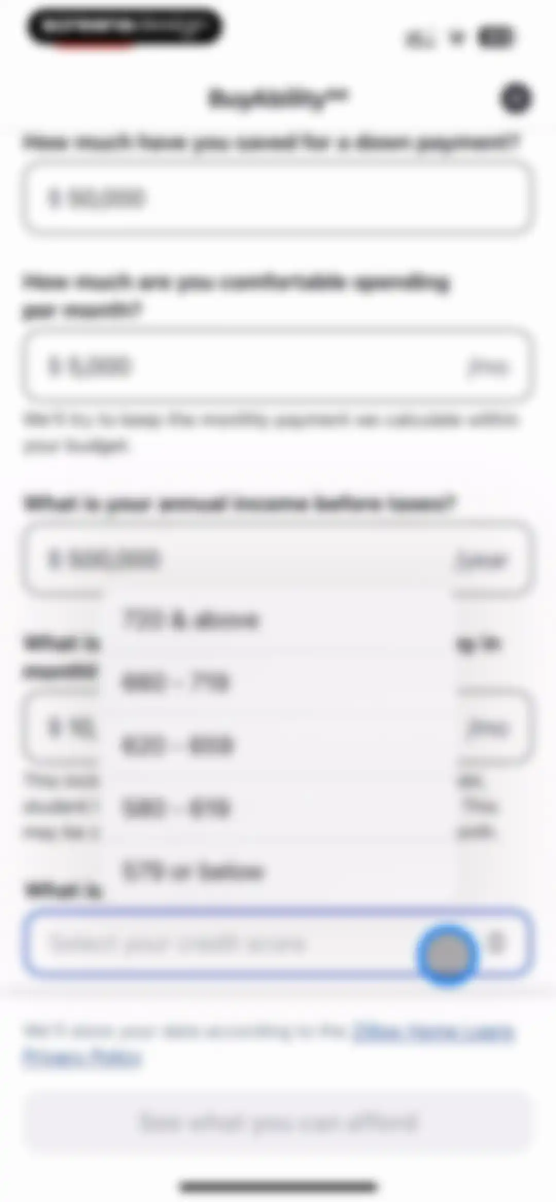 Zillow Real Estate & Rentals screen 167