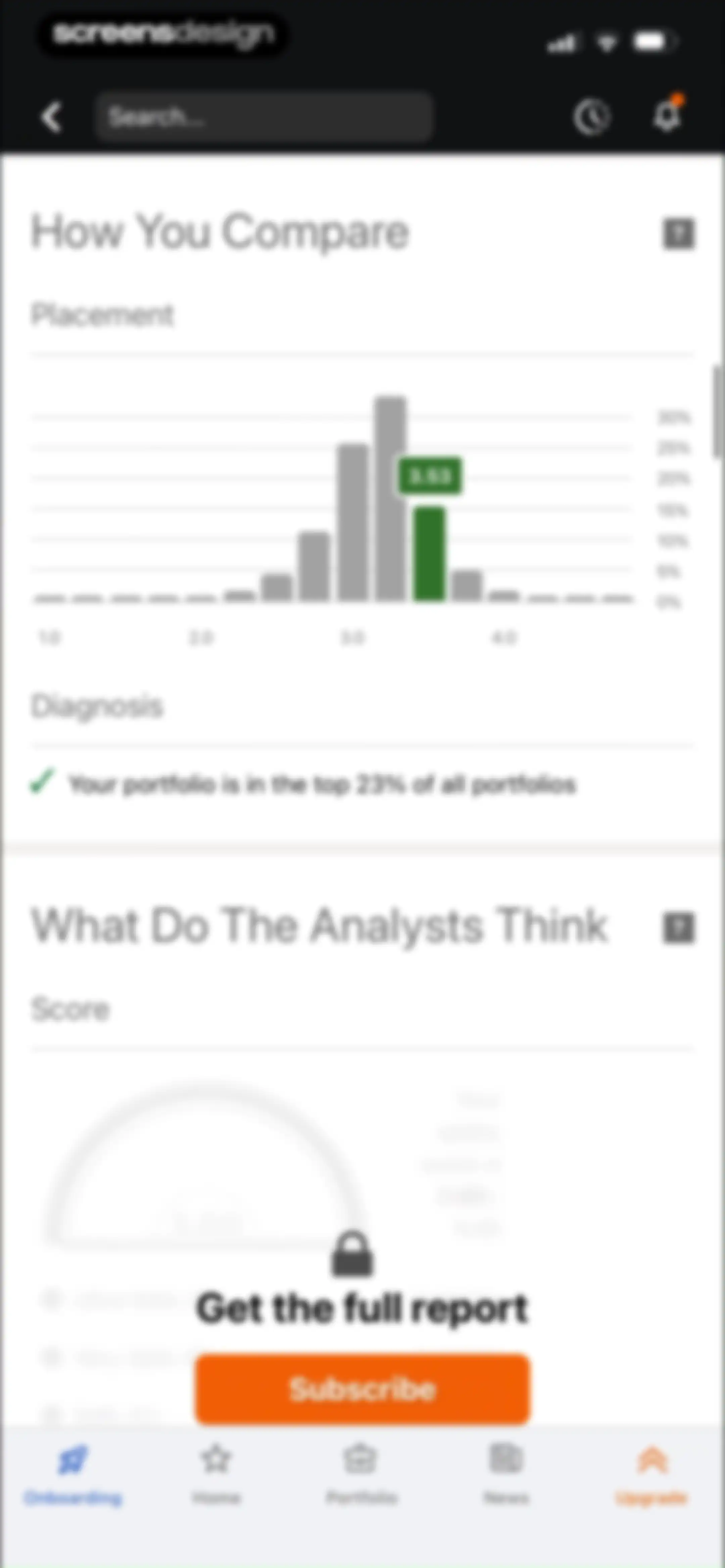 Seeking Alpha: News & Analysis screen 82