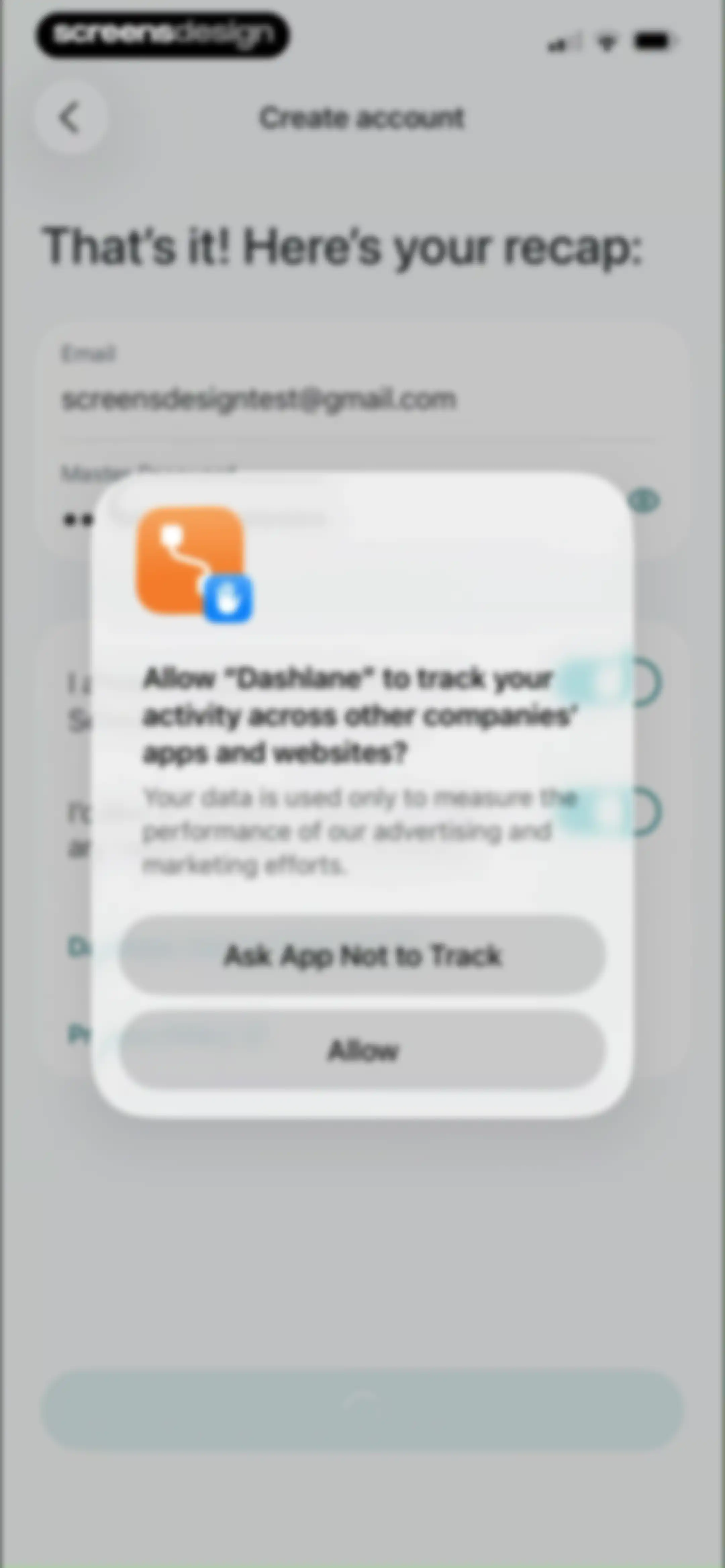 Dashlane Password Manager screen 11