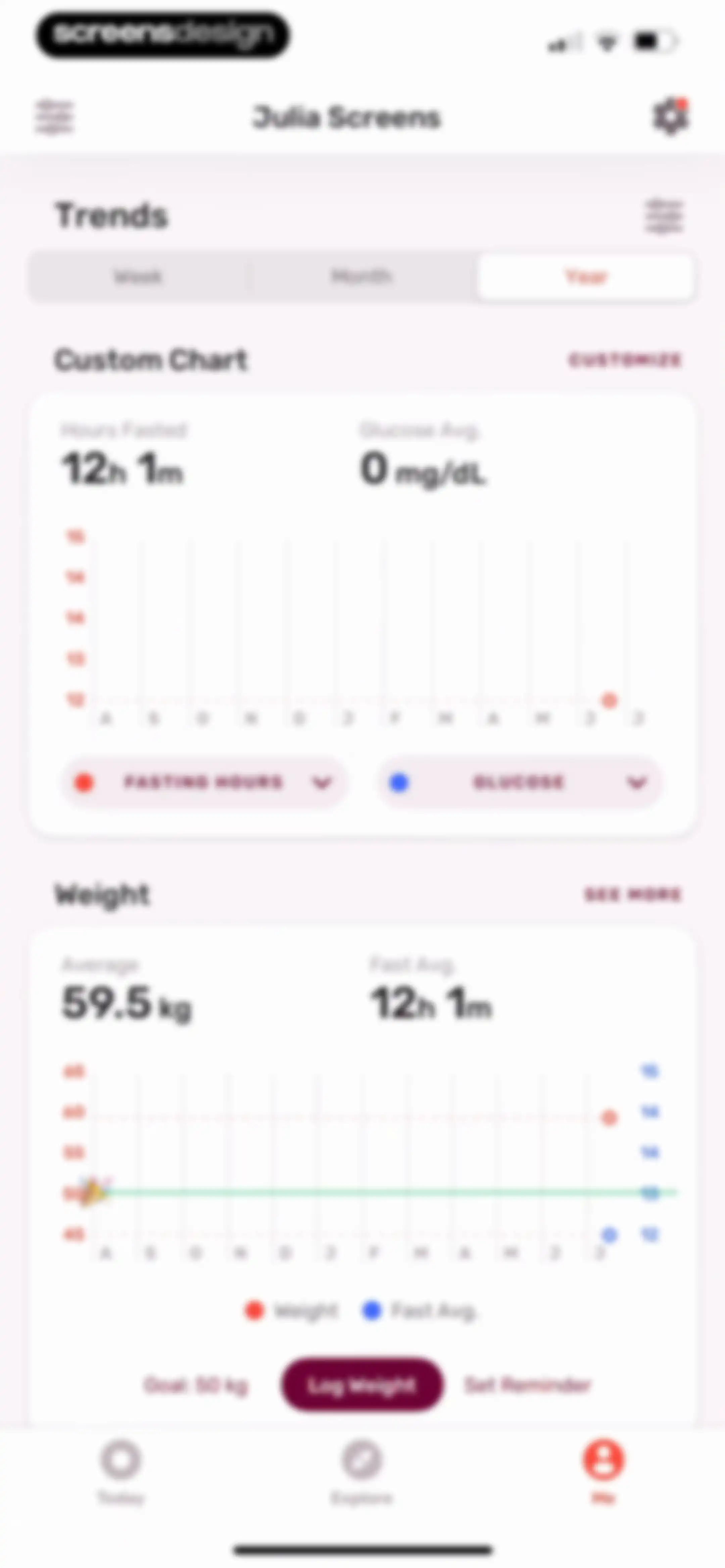 Zero: Fasting & Food Tracker screen 142