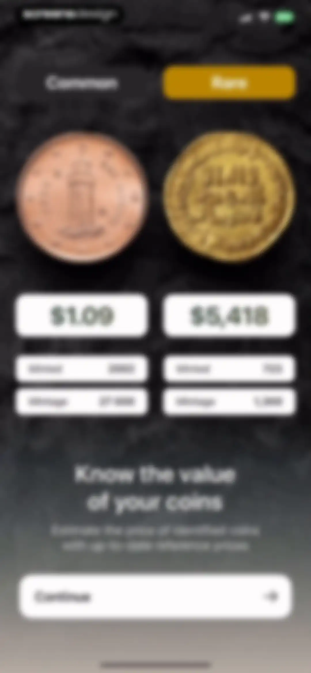 Coin Identifier - CoinCheck screen 5