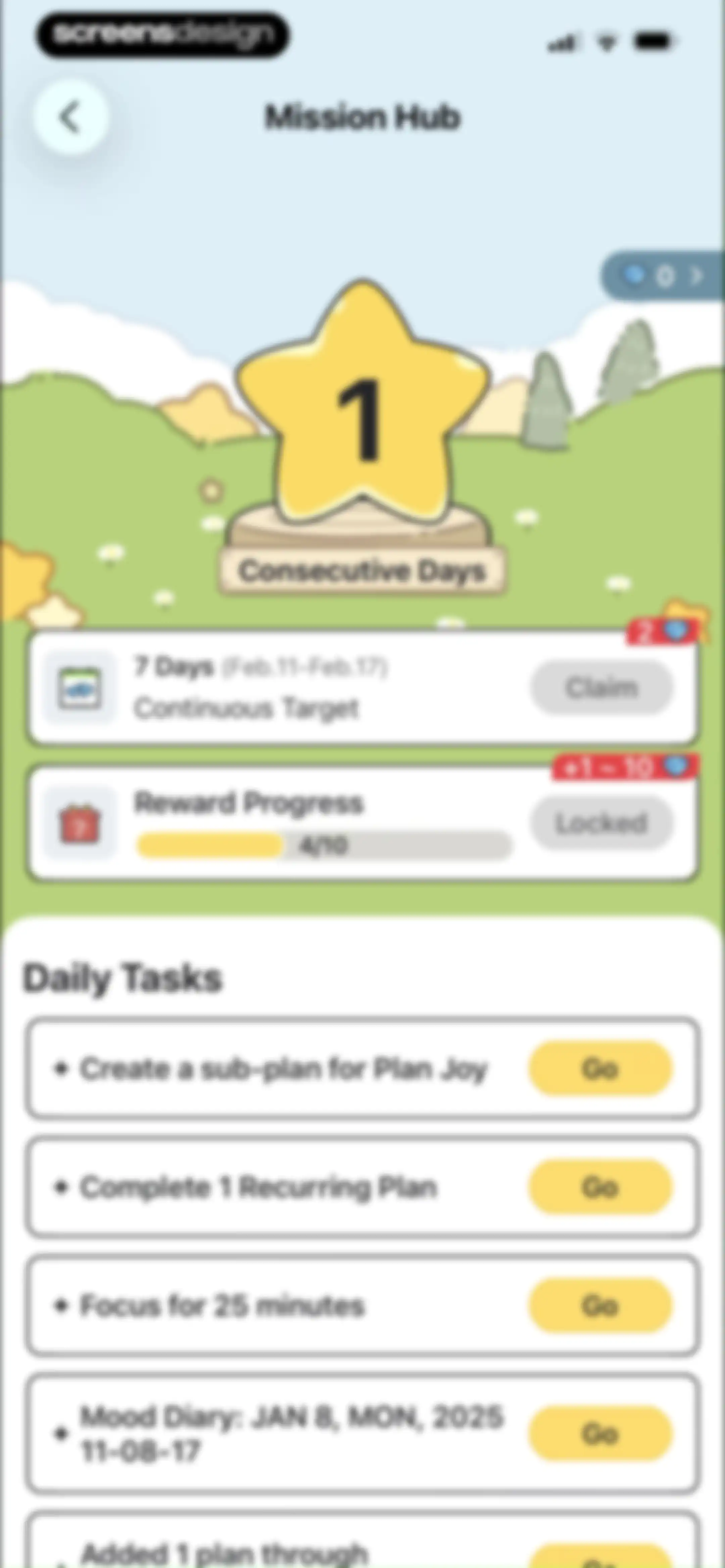 Plan Joy:To-Do List & Reminder screen 138