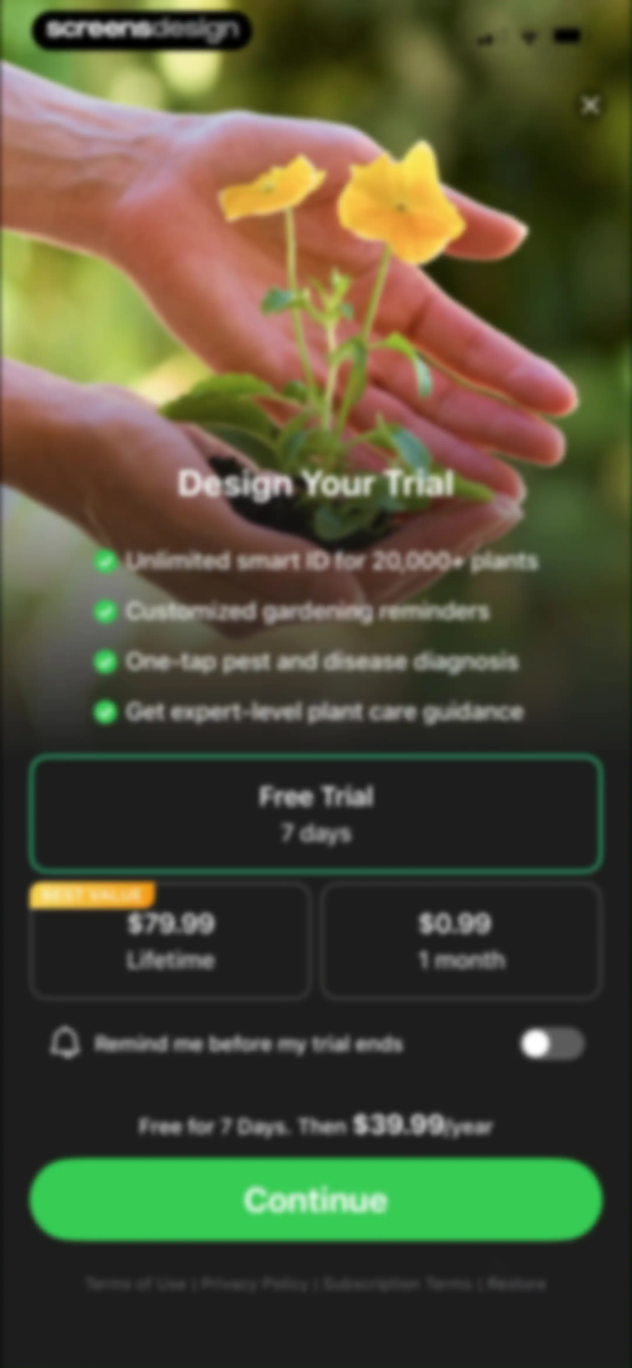 Plant Identifier & Plant Care. screen 9