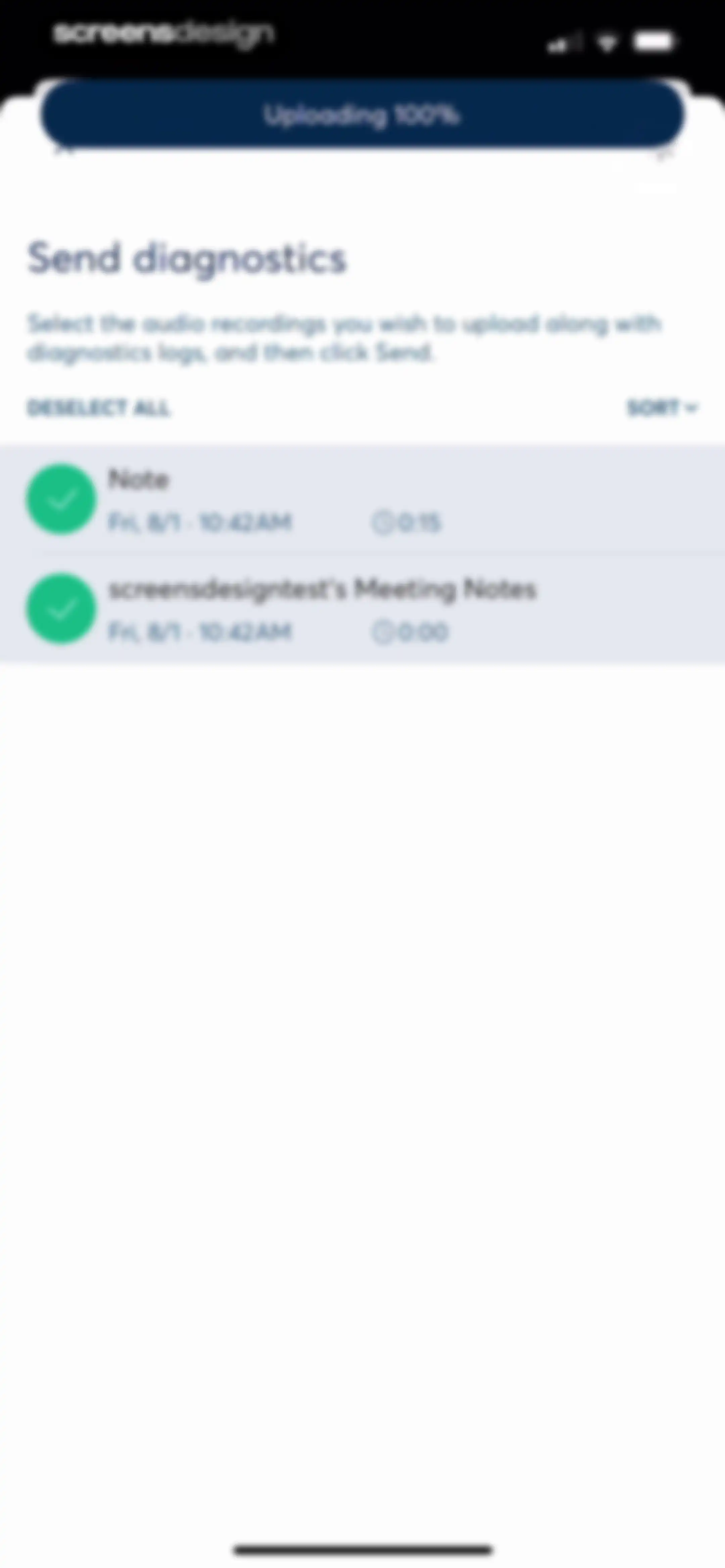 Otter Transcribe Voice Notes screen 145