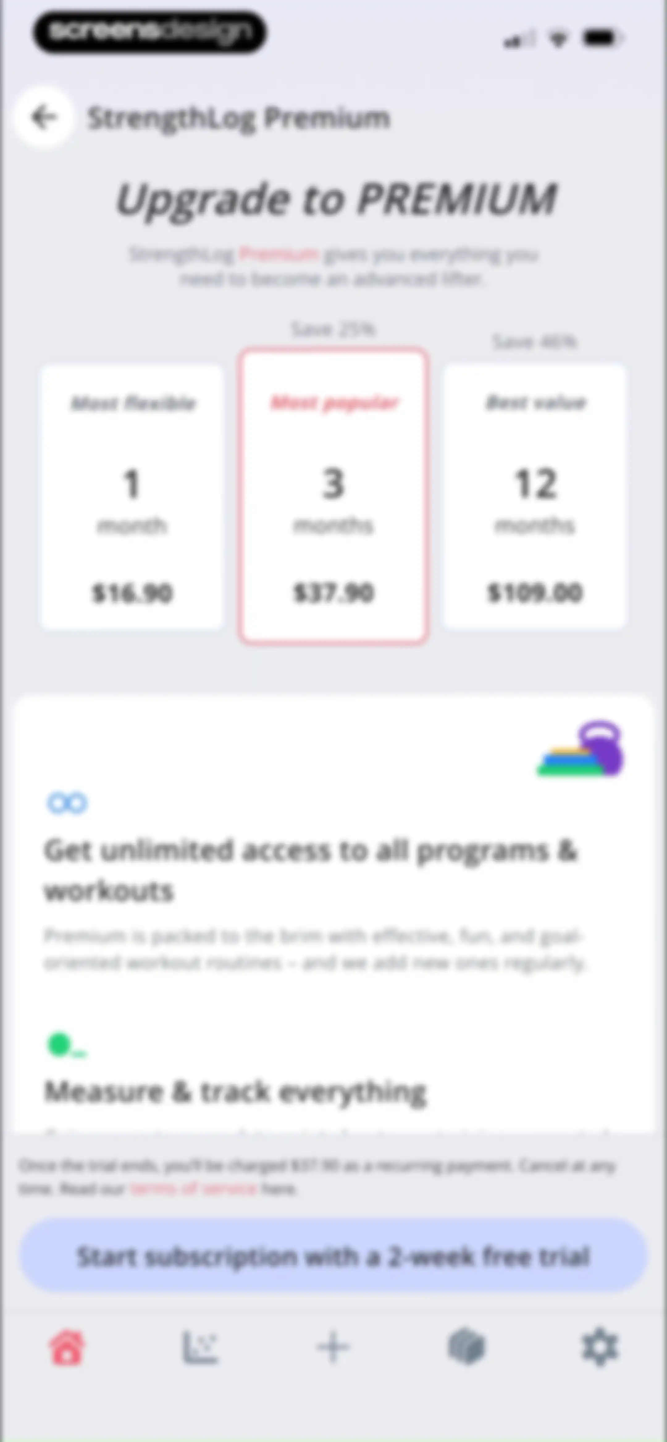 StrengthLog – Workout Tracker screen 53